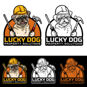 Lucky Dog Property Solutions * Handy Fixes and Maintenance | Diseño de Logo por ARTchemist