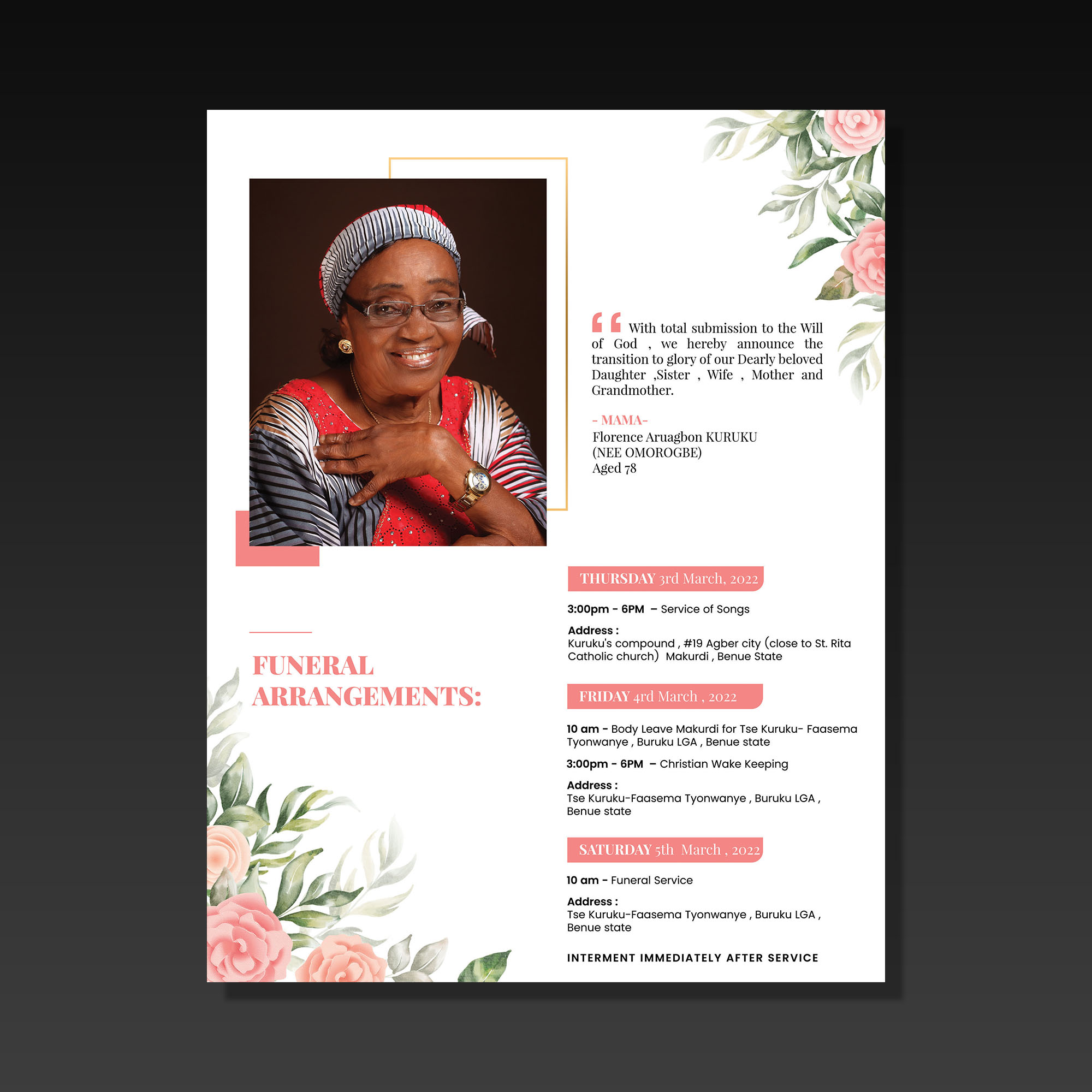 Flyer Design by aspiremedia for this project | Design #28129555