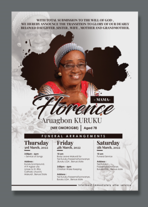 Flyer Design by BLUE WINGS for this project | Design #28129160