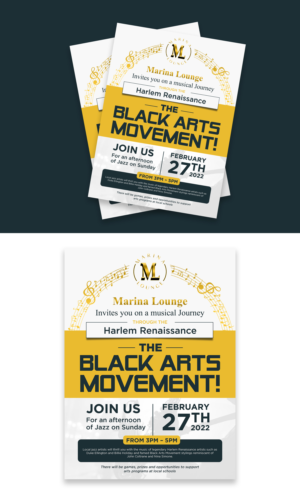 Flyer Design by debdesign for Marina Lounge Suisun | Design: #28133578