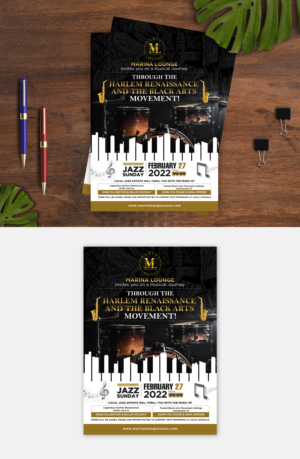 Flyer Design by debdesign for Marina Lounge Suisun | Design: #28134220