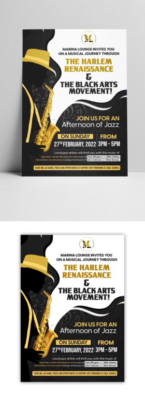 Flyer Design by debdesign for Marina Lounge Suisun | Design: #28134639