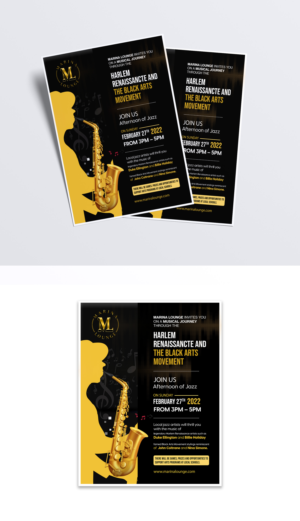 Flyer Design by debdesign for Marina Lounge Suisun | Design: #28135053
