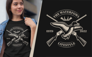DUCK HUNTING VINTAGE HAT PATCH DESIGNS. | T-shirt Design by Ismail Hossain