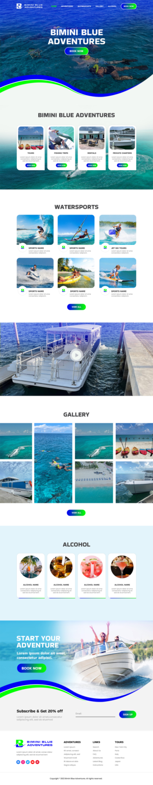 Wordpress Design by MAHABA for this project | Design: #28138827