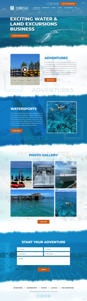 Bimini Blue Adventures is an Exciting Water and Land Excursions business that needs a website. | WordPress-Design von pb