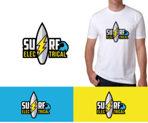 Surf Electrical | Diseño de Logo por ecorokerz