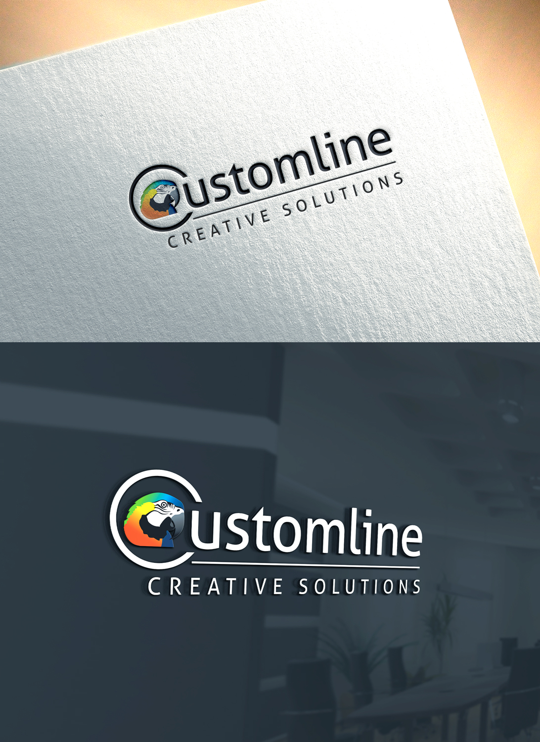 Logo Design by Ayap4 for Customline Creative Solutions | Design: #28142615