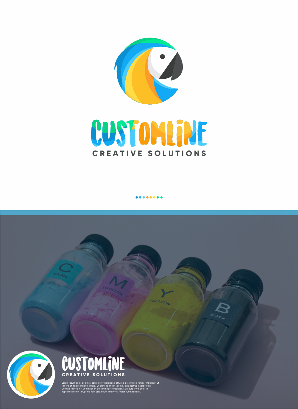 Logo Design by LUTNG. for Customline Creative Solutions | Design #28143082