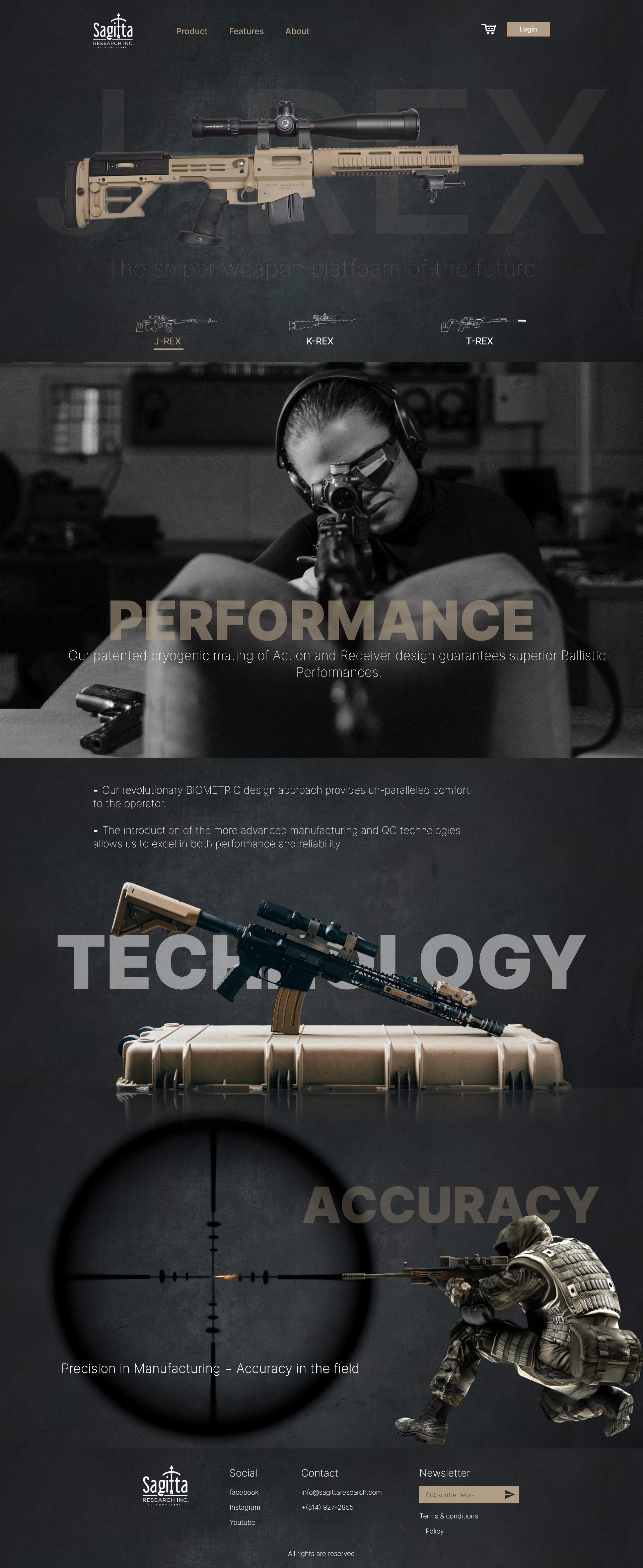 Web Design by Abdul kadir gerrani for SAGITTA RESEARCH INC. | Design #28170343