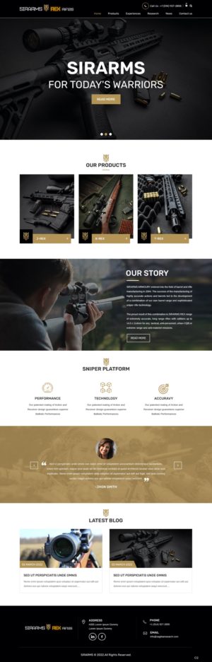 Web Design by pb for SAGITTA RESEARCH INC. | Design: #28137013