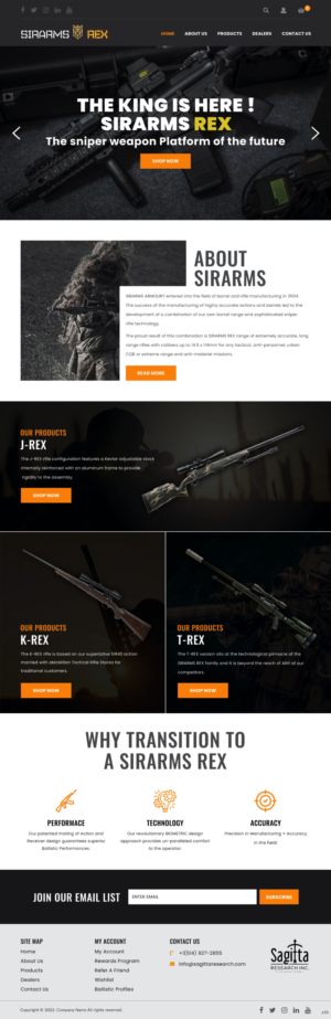 Web Design by pb for SAGITTA RESEARCH INC. | Design: #28142639