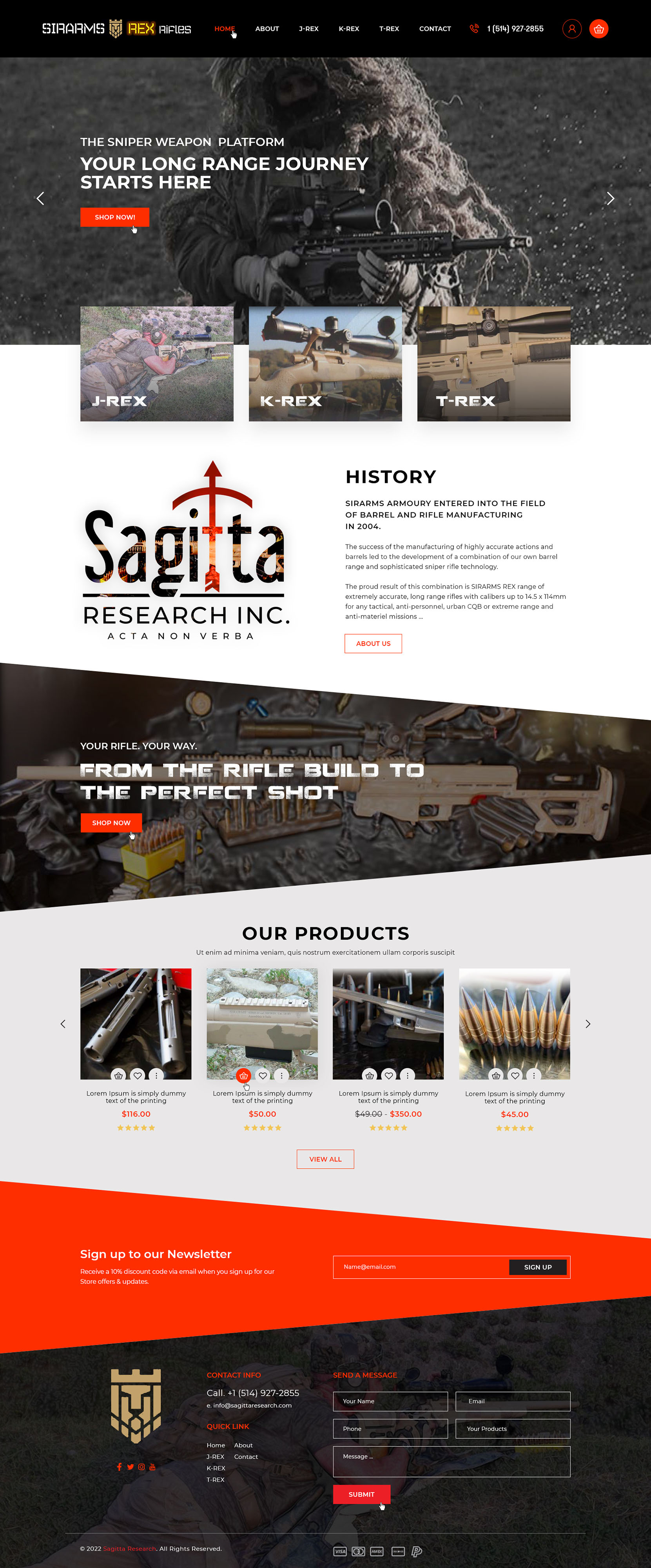 Web-Design von Ved Web Services für SAGITTA RESEARCH INC. | Design #28159582