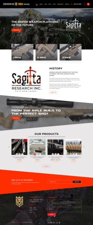 Web Design by Ved Web Services for SAGITTA RESEARCH INC. | Design: #28177755