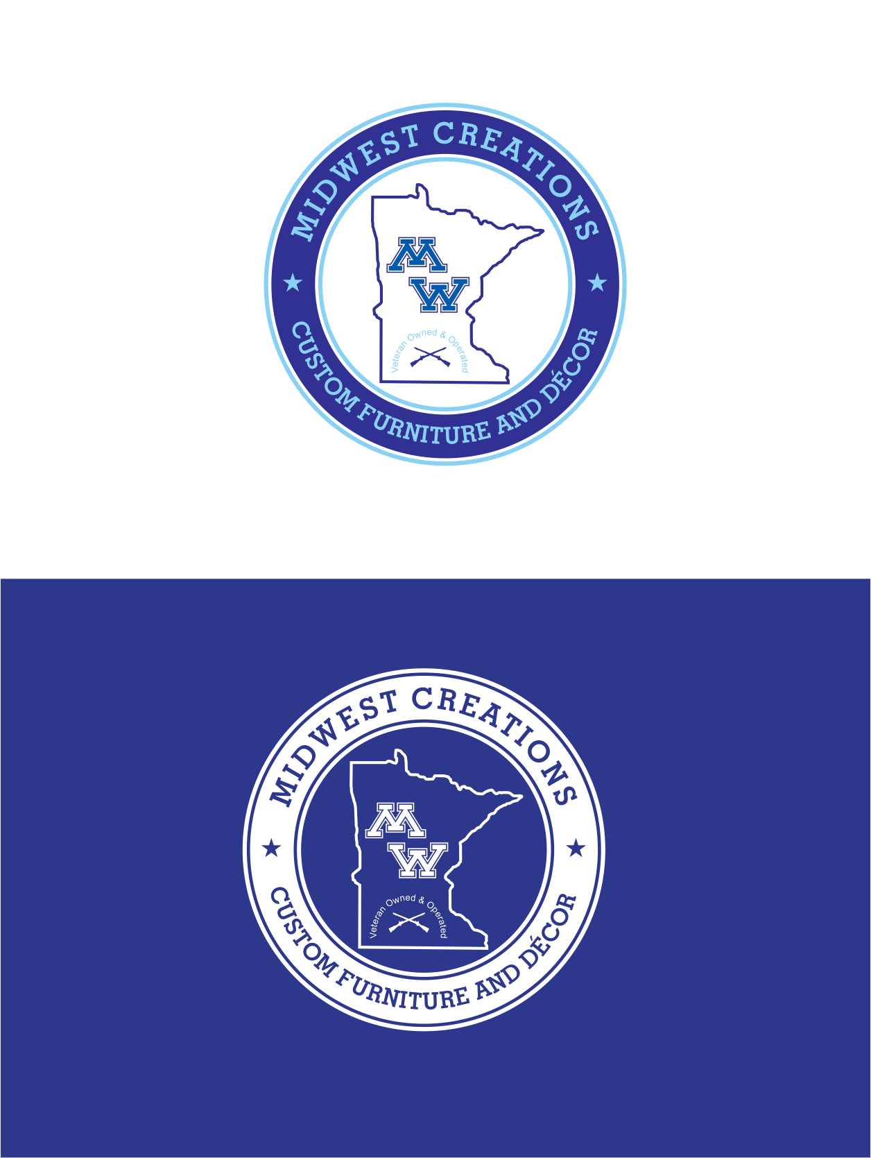 Logo Design by Atiek for MidWest Creations | Design #28145363