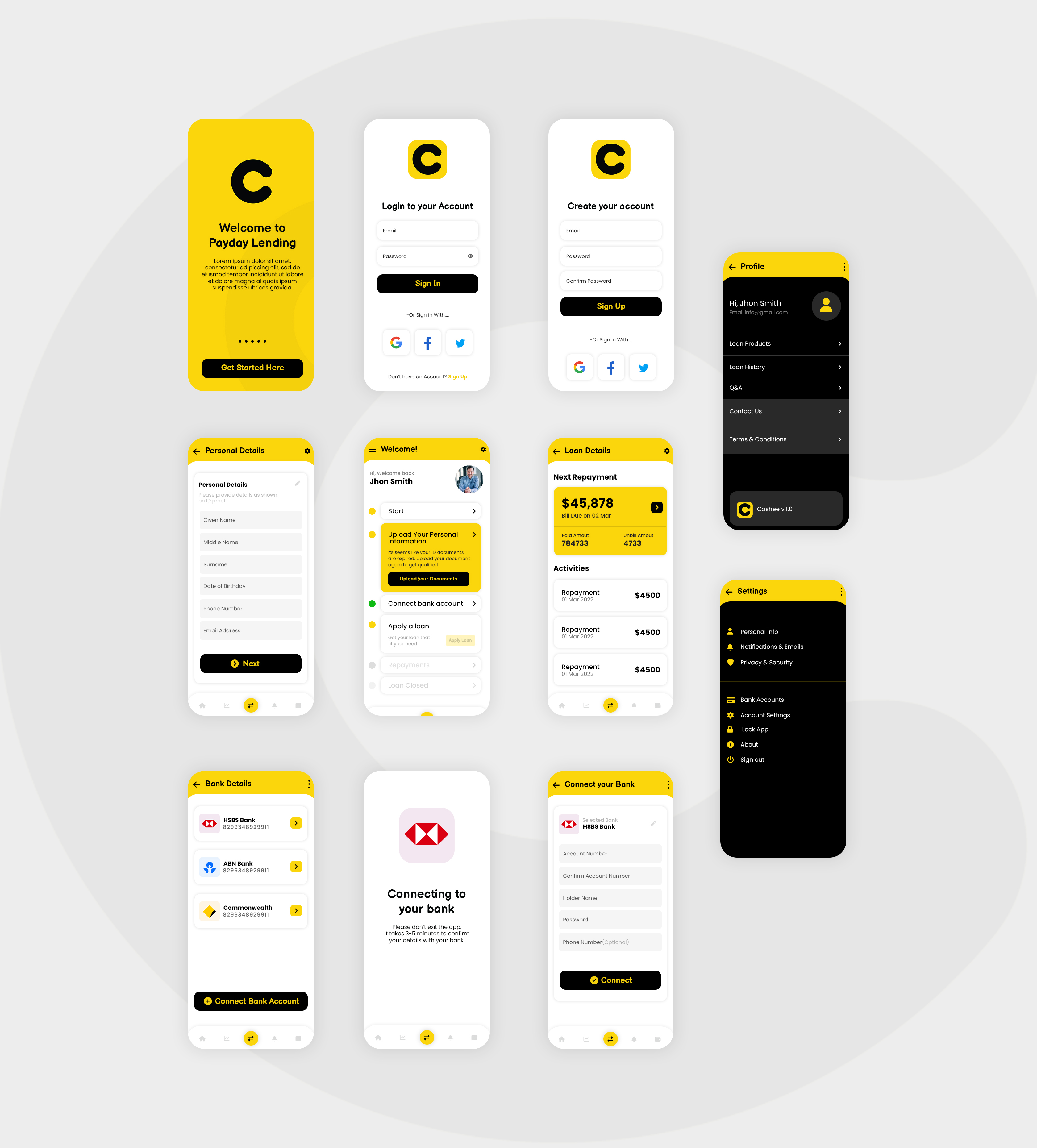 App-Design von MAHABA für dieses Projekt | Design #28148633