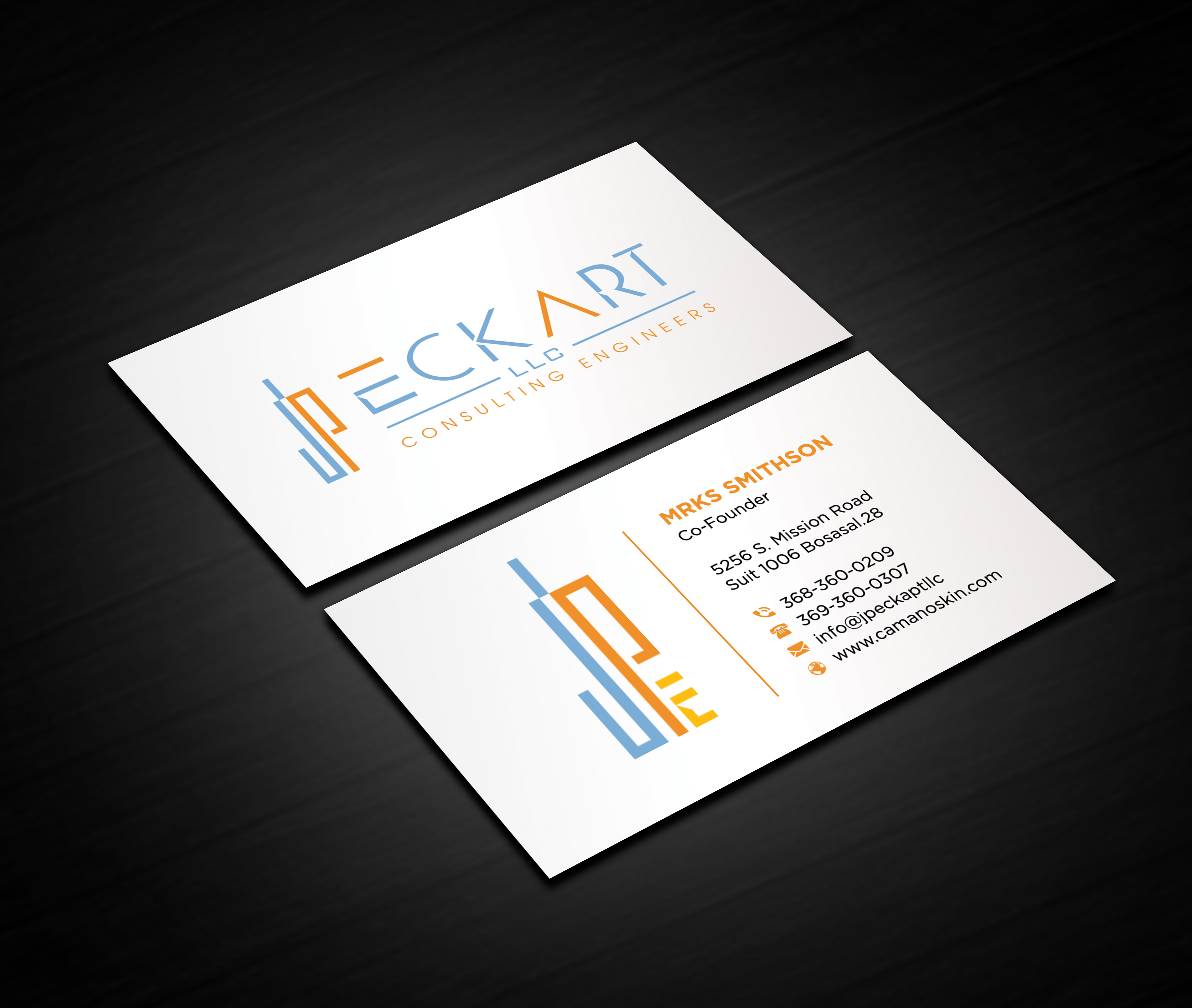 Design de Carte de Visite par sadikul islam pour JP Eckart, LLC | Design #28137597