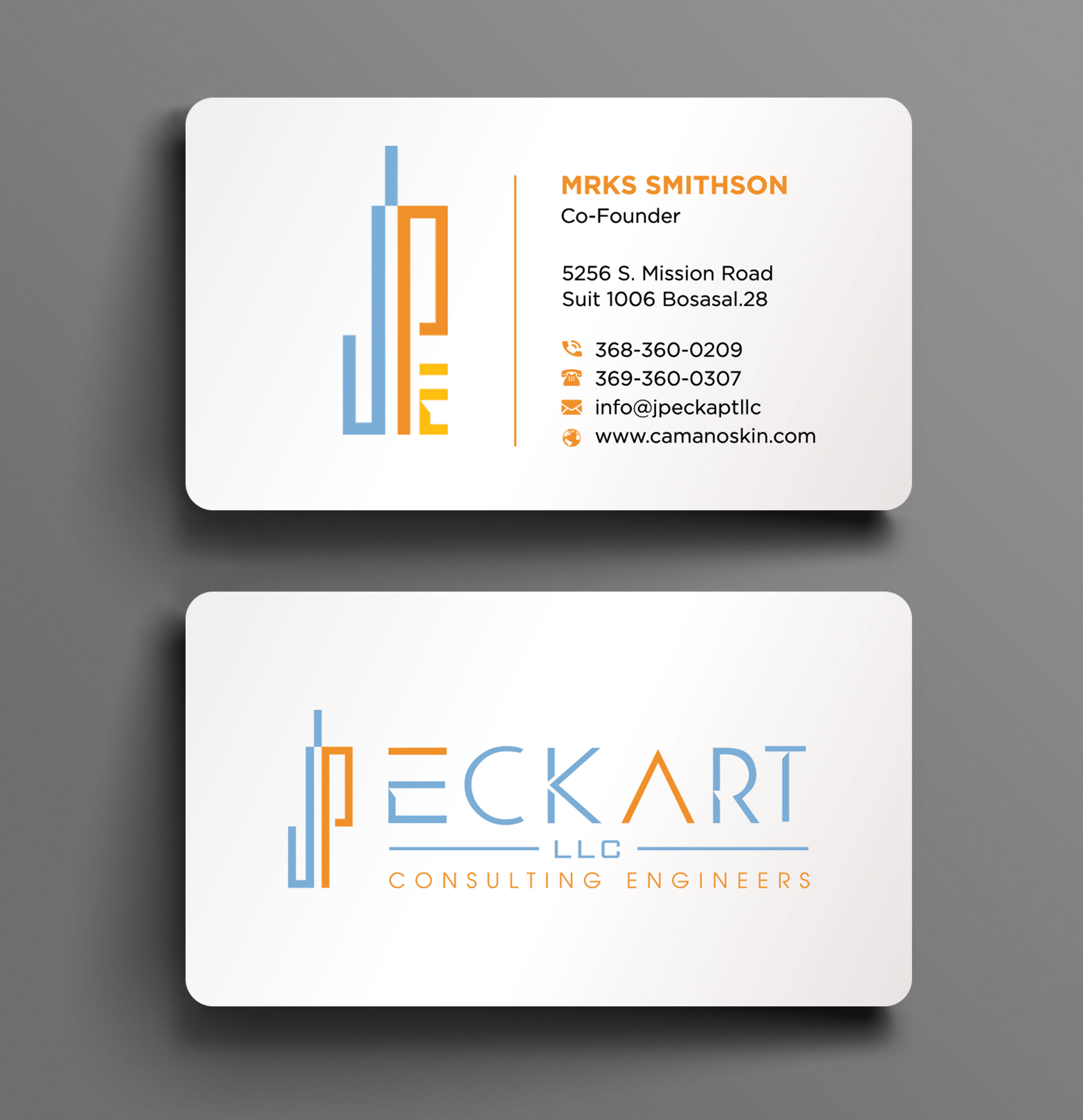Design de Carte de Visite par sadikul islam pour JP Eckart, LLC | Design #28137599