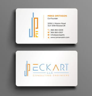 Business Card Design by sadikul islam for JP Eckart, LLC | Design: #28137599