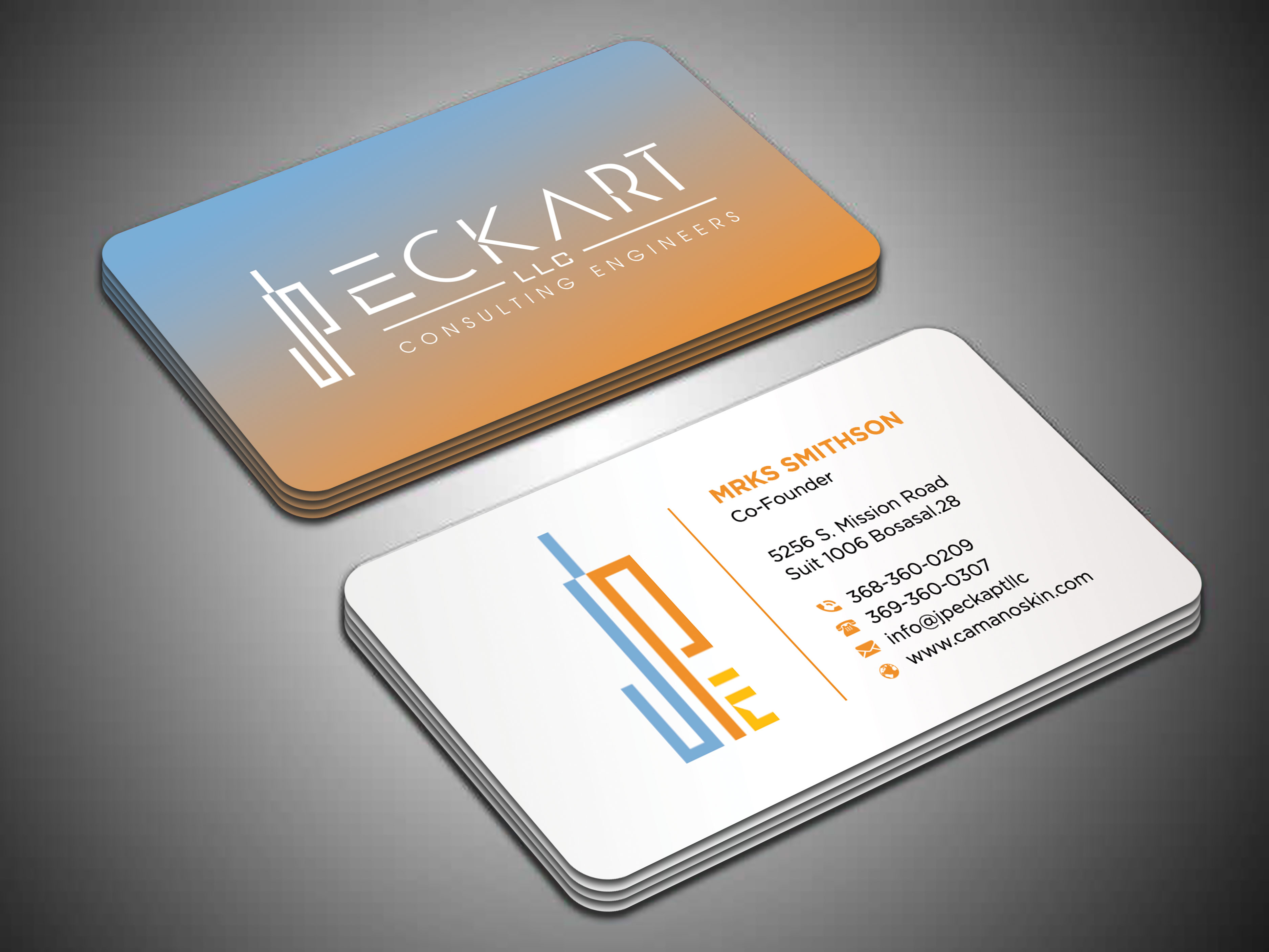 Business Card Design by sadikul islam for JP Eckart, LLC | Design #28137605