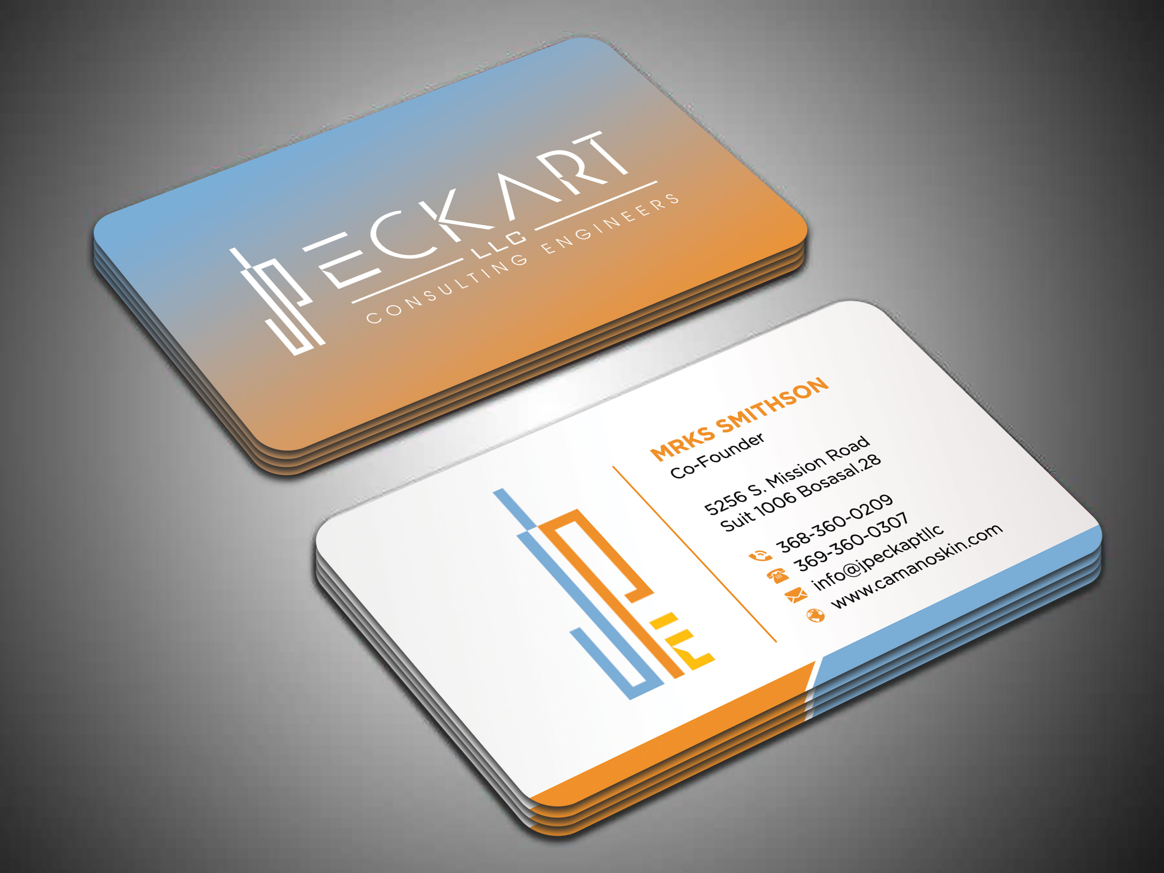 Business Card Design by sadikul islam for JP Eckart, LLC | Design #28137608