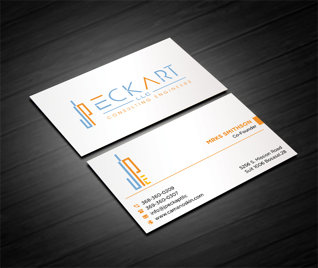 Business Card Design by sadikul islam for JP Eckart, LLC | Design #28137624
