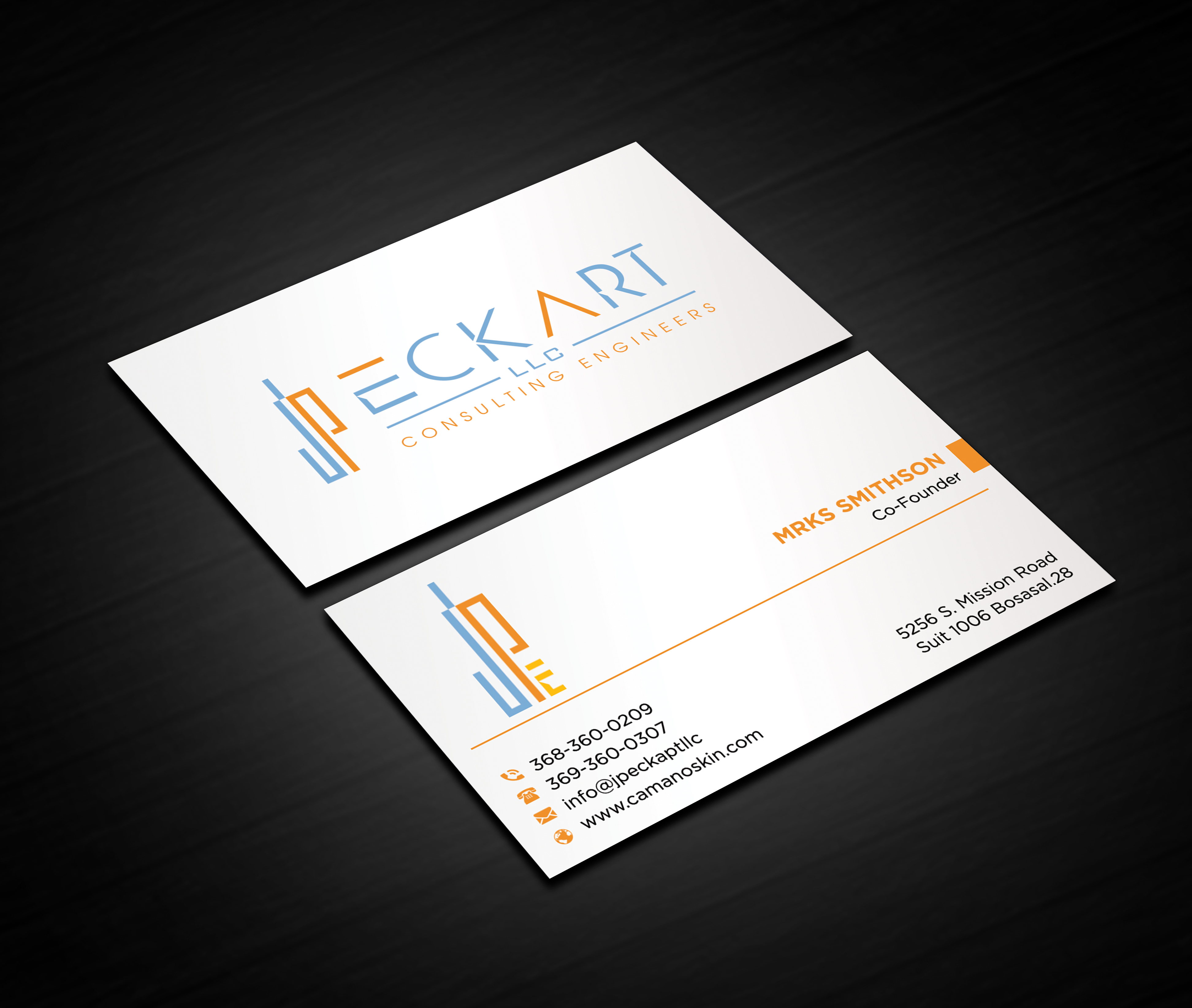 Business Card Design by sadikul islam for JP Eckart, LLC | Design #28137625