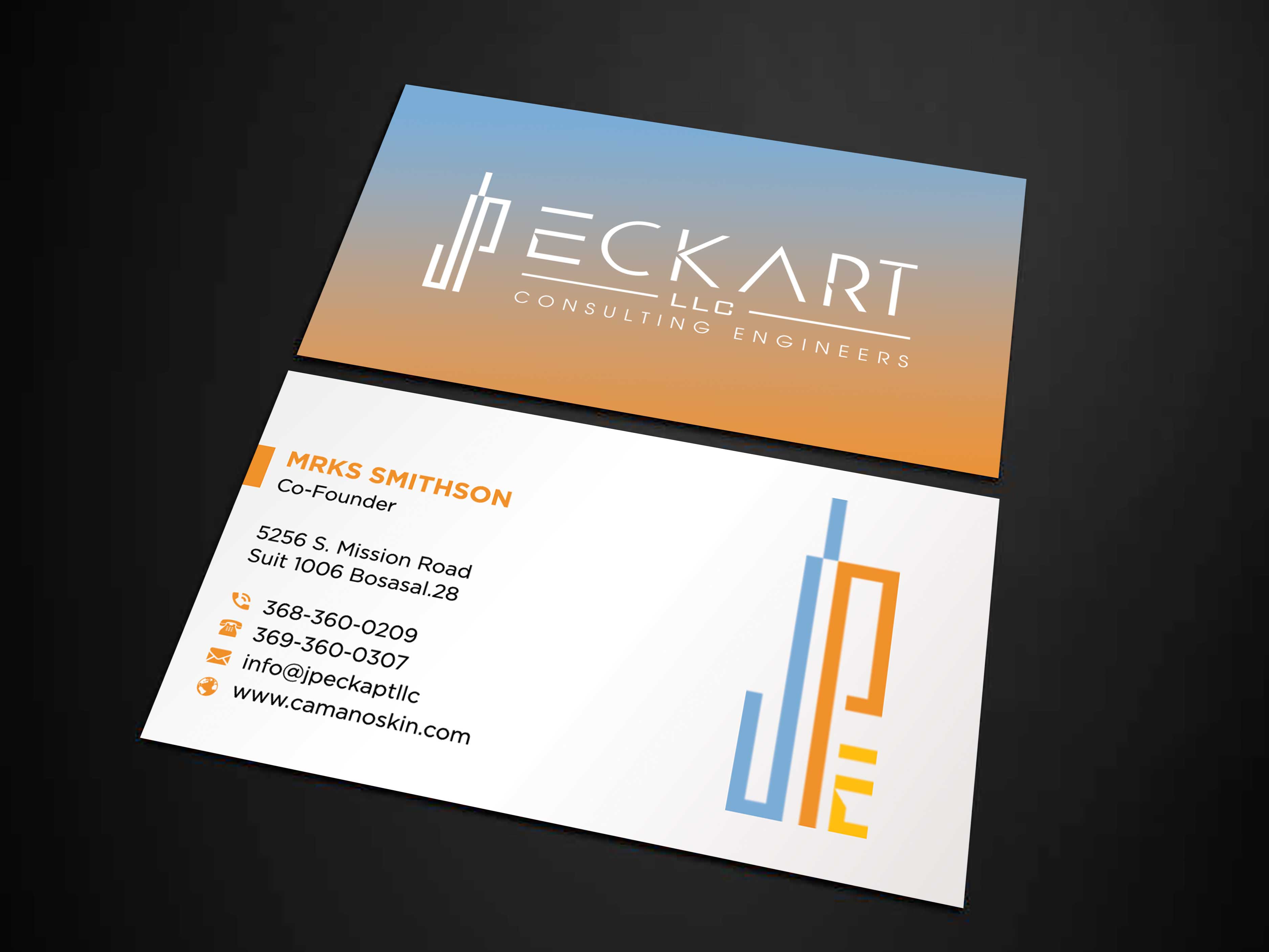Design de Carte de Visite par sadikul islam pour JP Eckart, LLC | Design #28137710