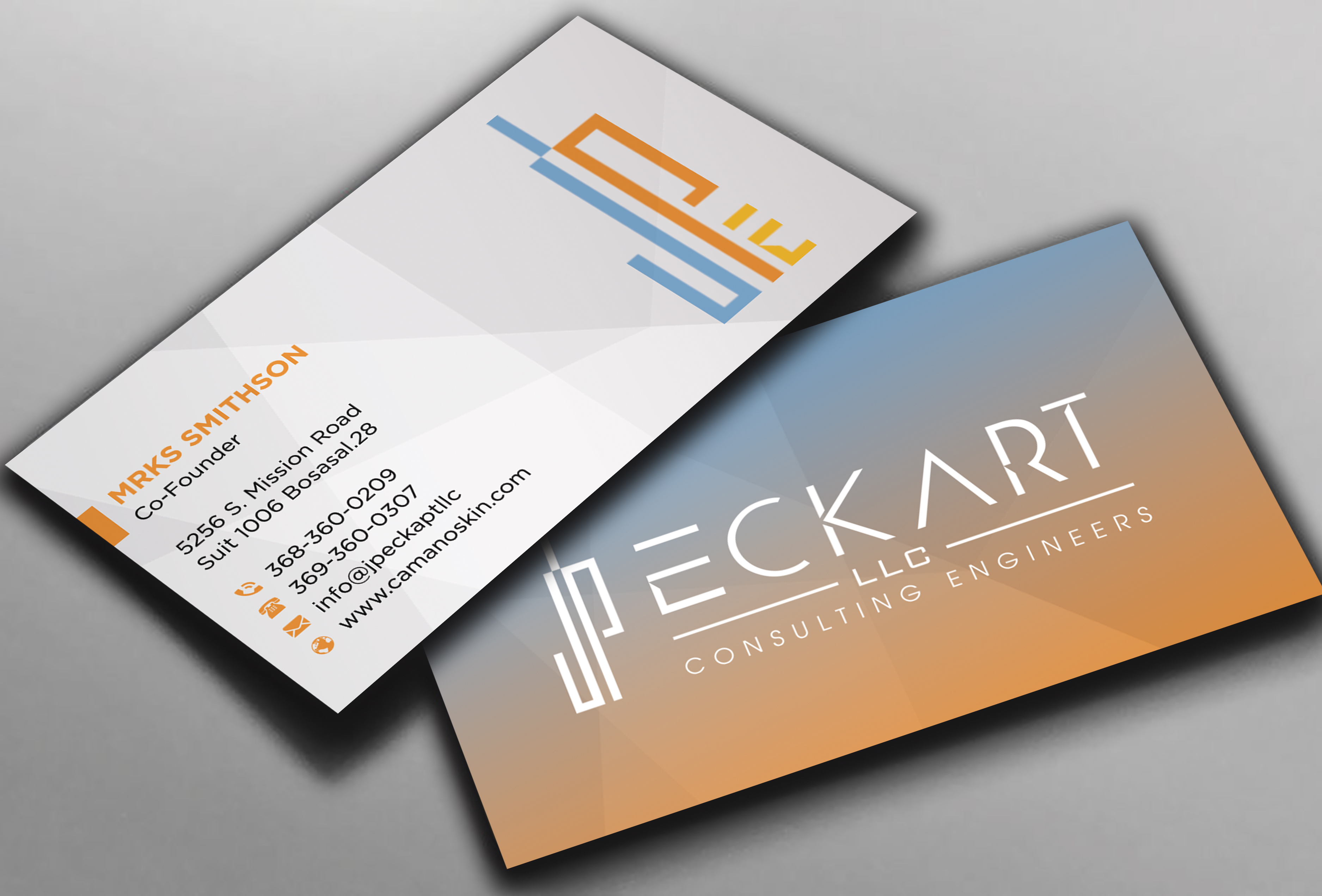 Design de Carte de Visite par sadikul islam pour JP Eckart, LLC | Design #28137715