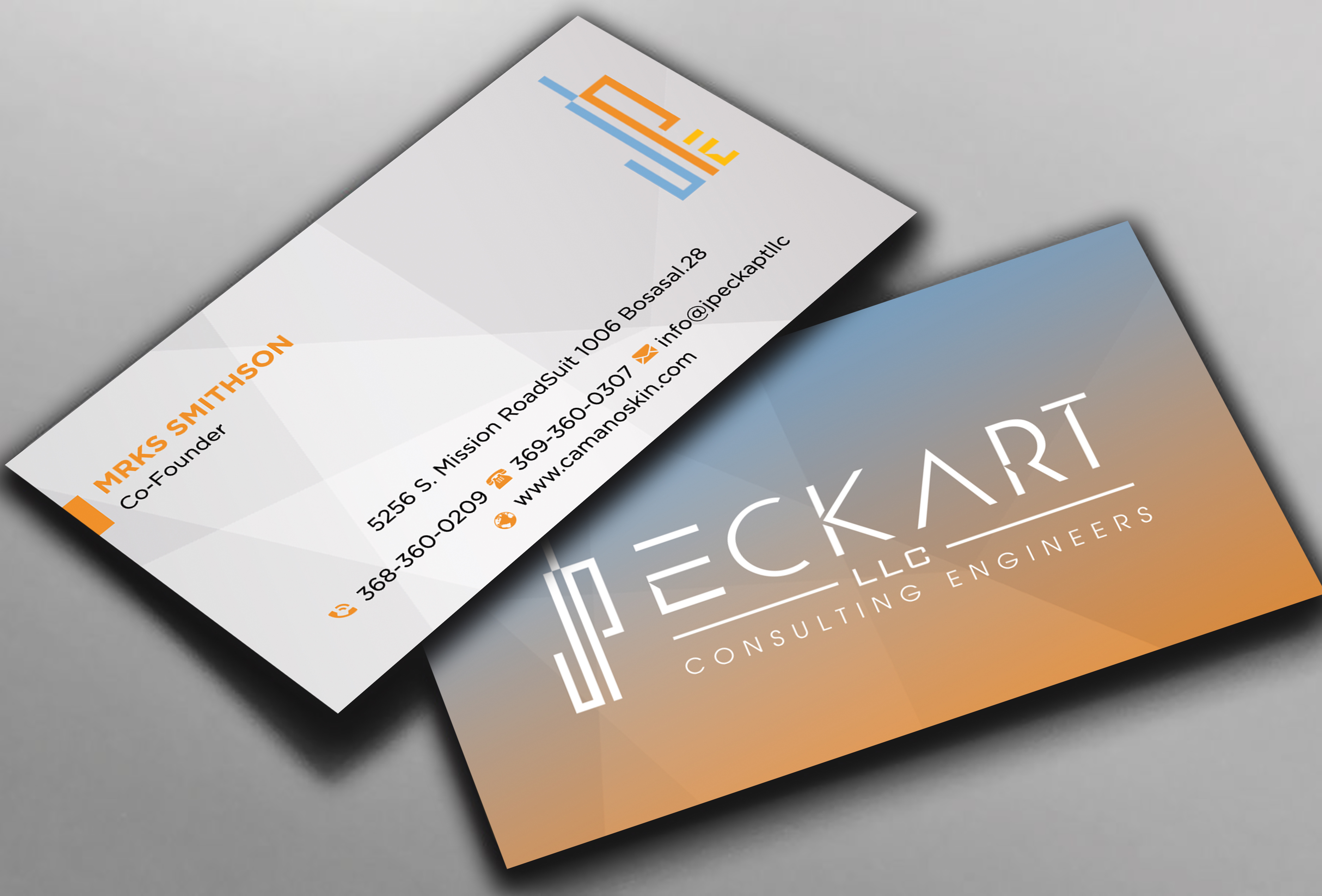 Design de Carte de Visite par sadikul islam pour JP Eckart, LLC | Design #28137716