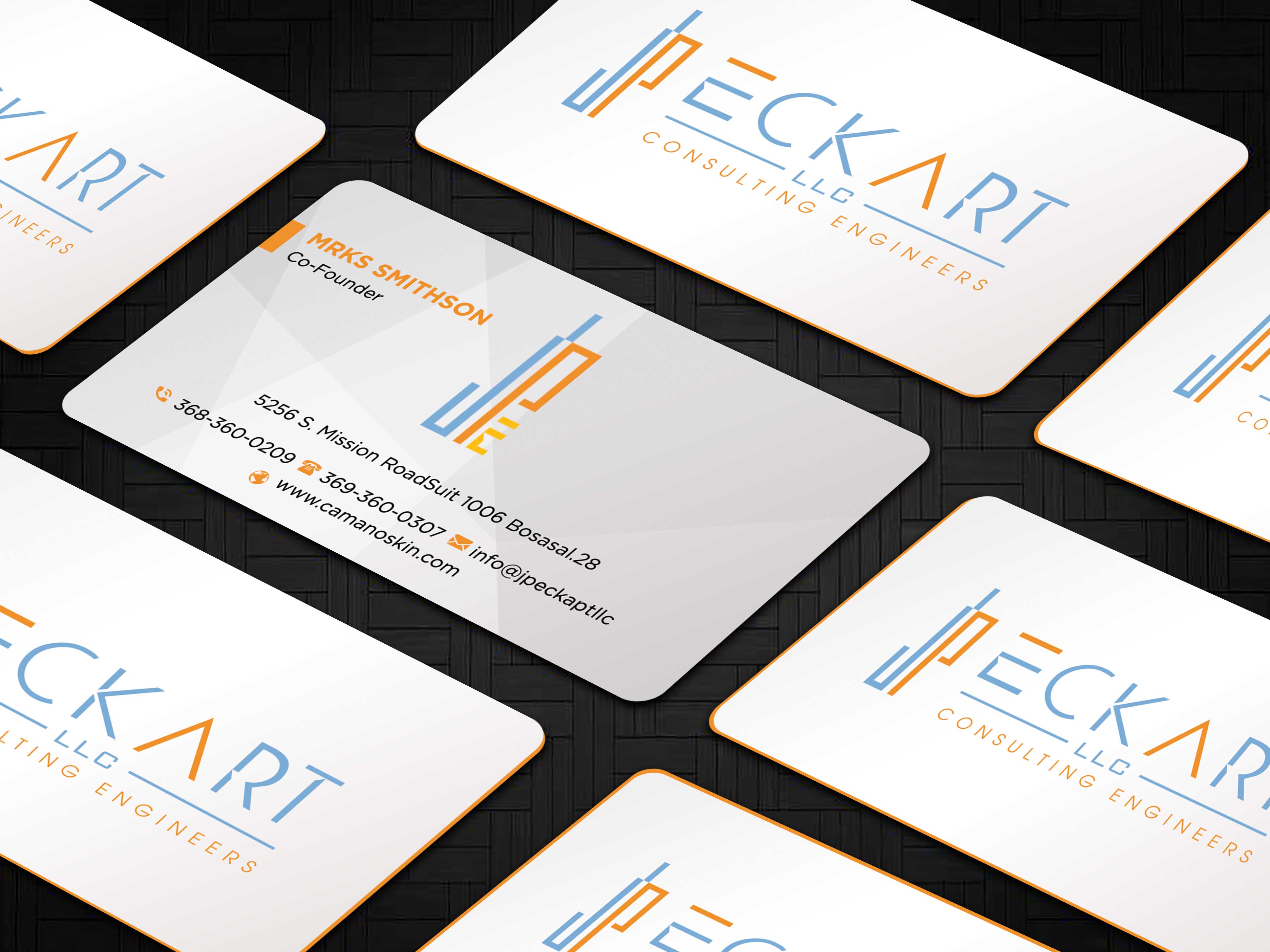 Design de Carte de Visite par sadikul islam pour JP Eckart, LLC | Design #28137719