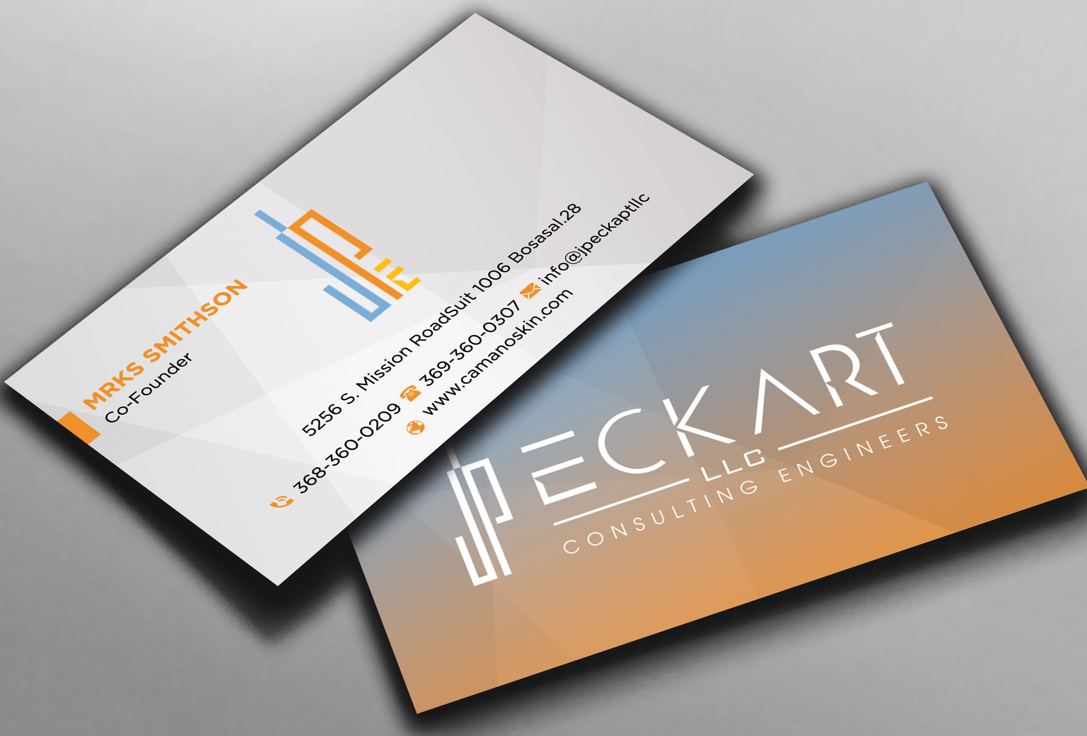 Design de Carte de Visite par sadikul islam pour JP Eckart, LLC | Design #28137720