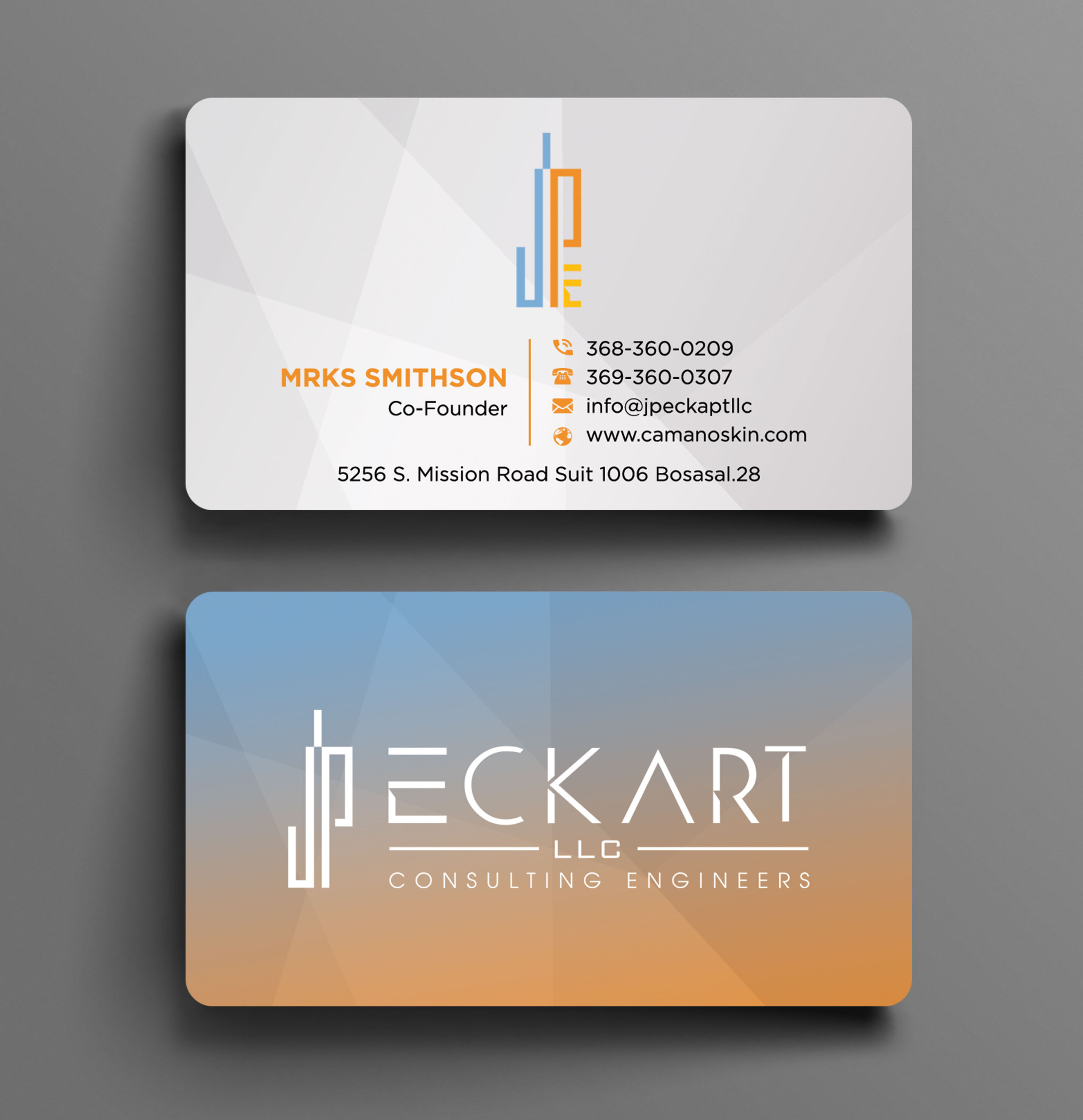 Business Card Design by sadikul islam for JP Eckart, LLC | Design #28137727
