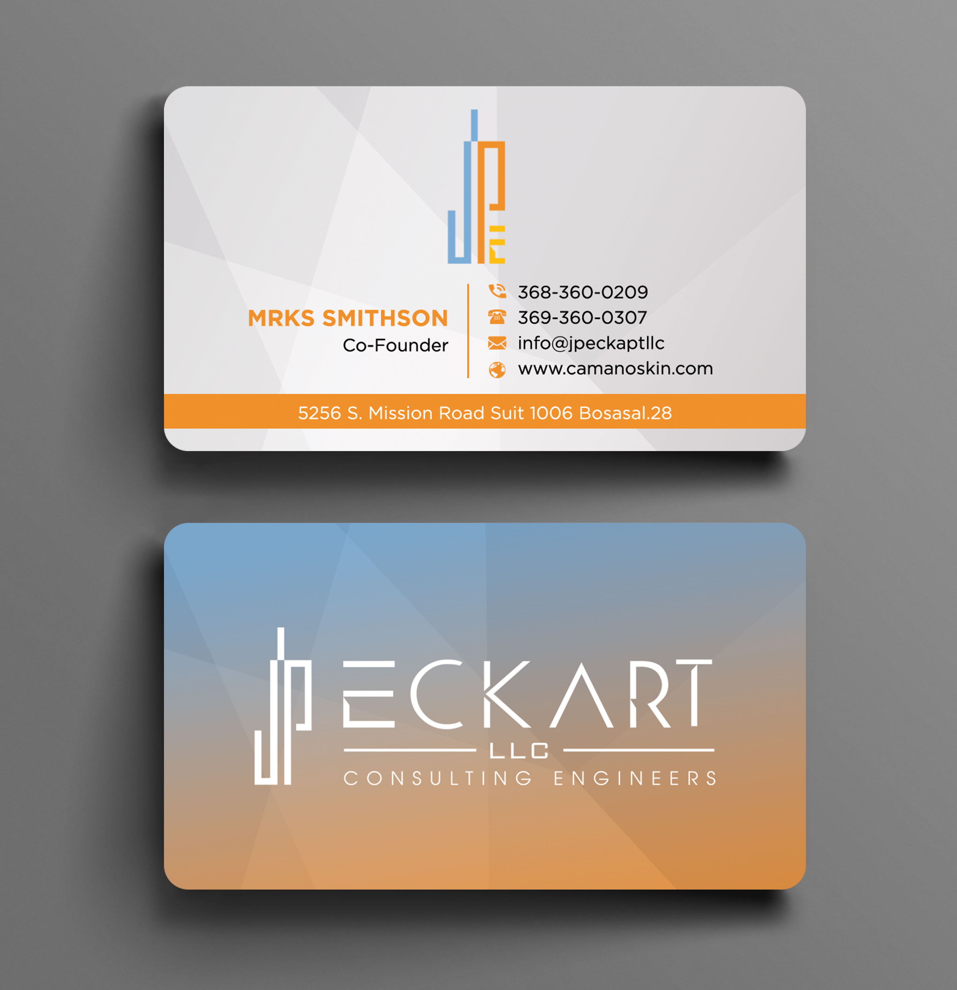 Business Card Design by sadikul islam for JP Eckart, LLC | Design #28137736