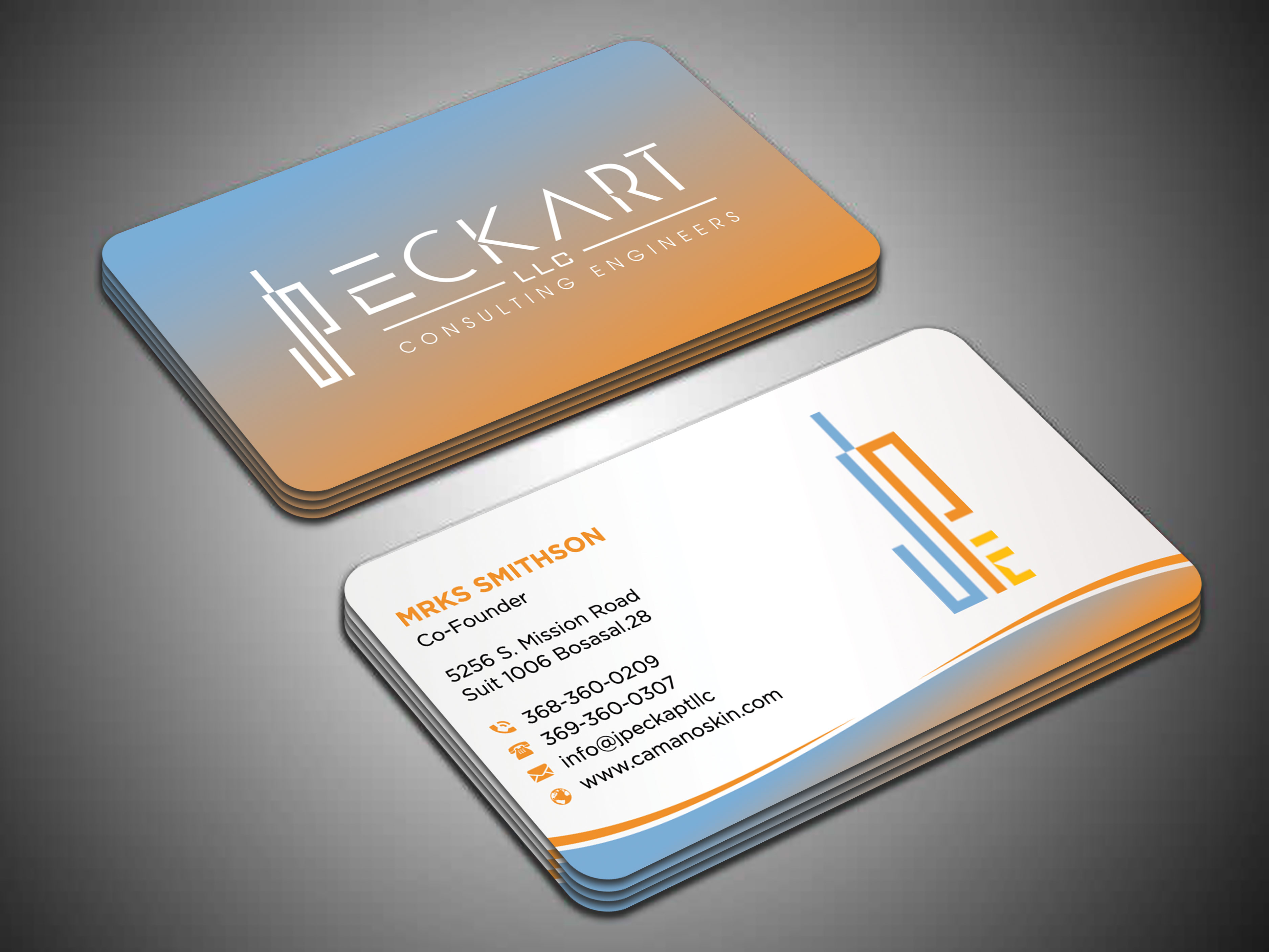 Design de Carte de Visite par sadikul islam pour JP Eckart, LLC | Design #28137868