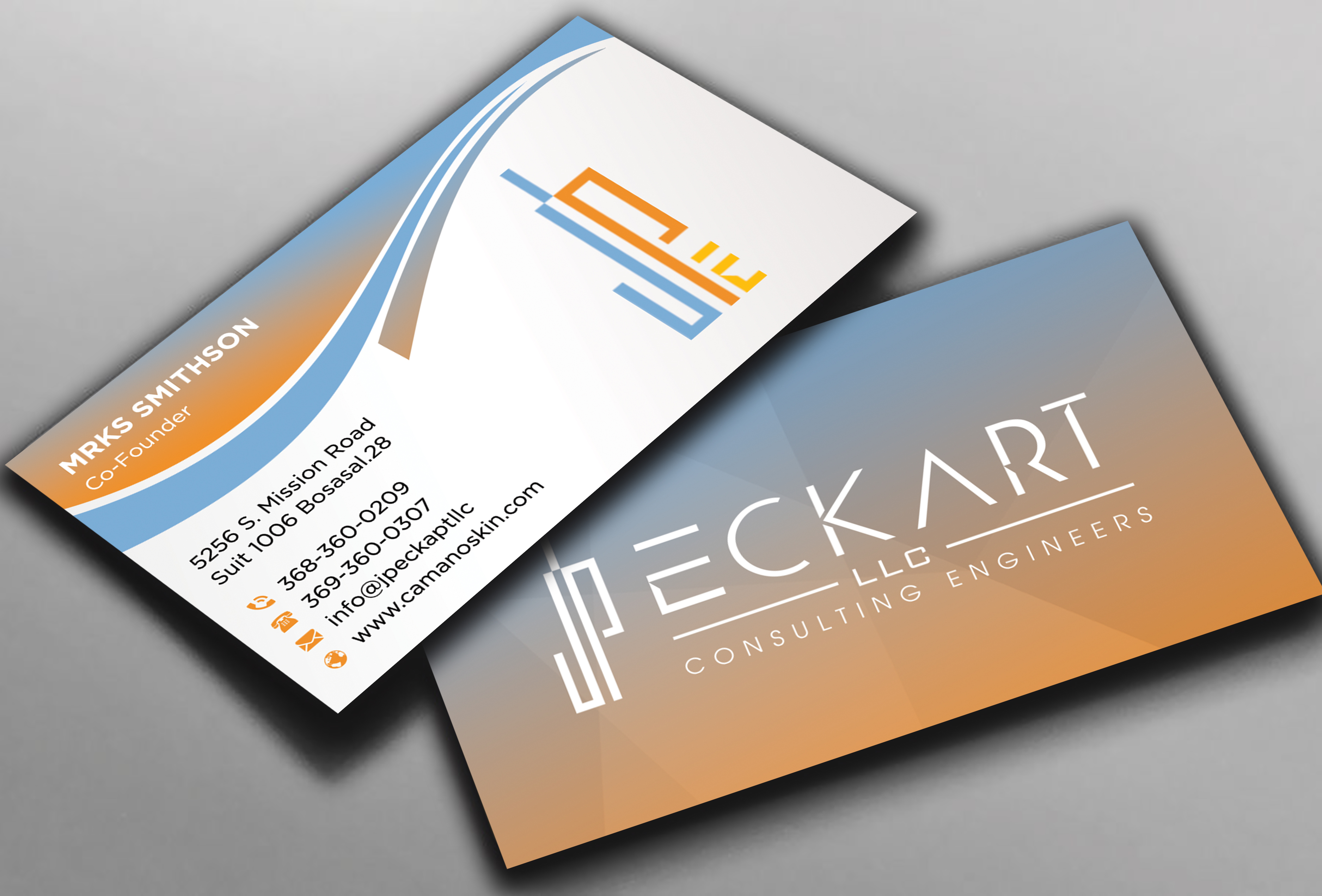 Design de Carte de Visite par sadikul islam pour JP Eckart, LLC | Design #28137871