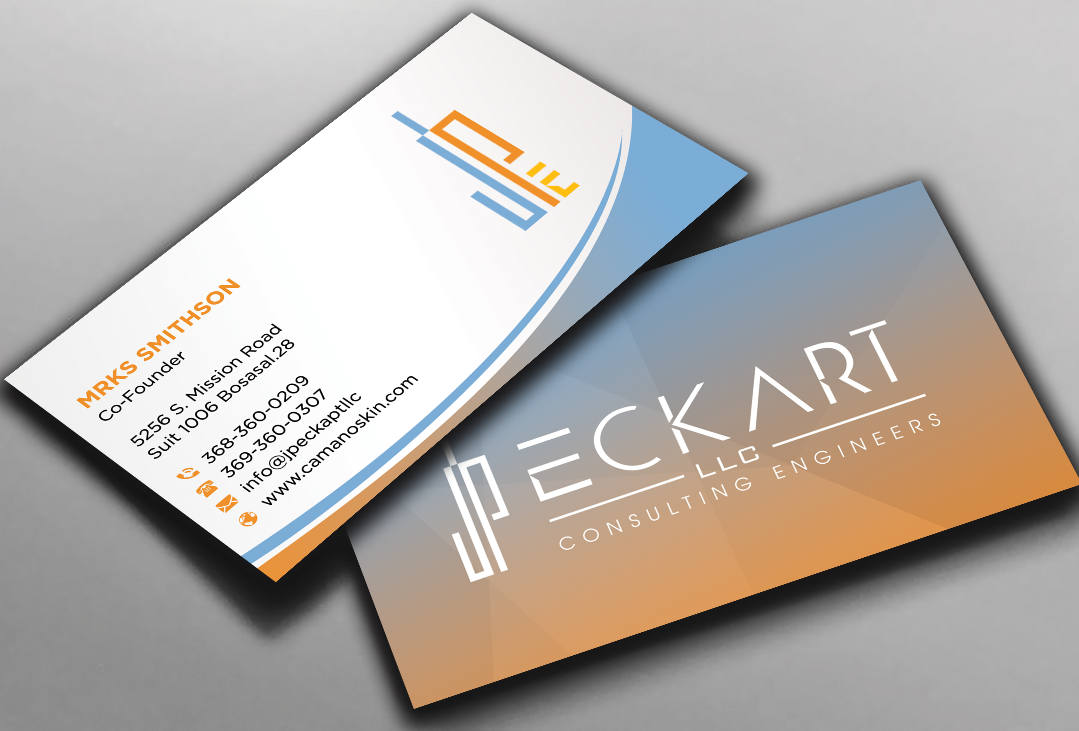 Design de Carte de Visite par sadikul islam pour JP Eckart, LLC | Design #28137880