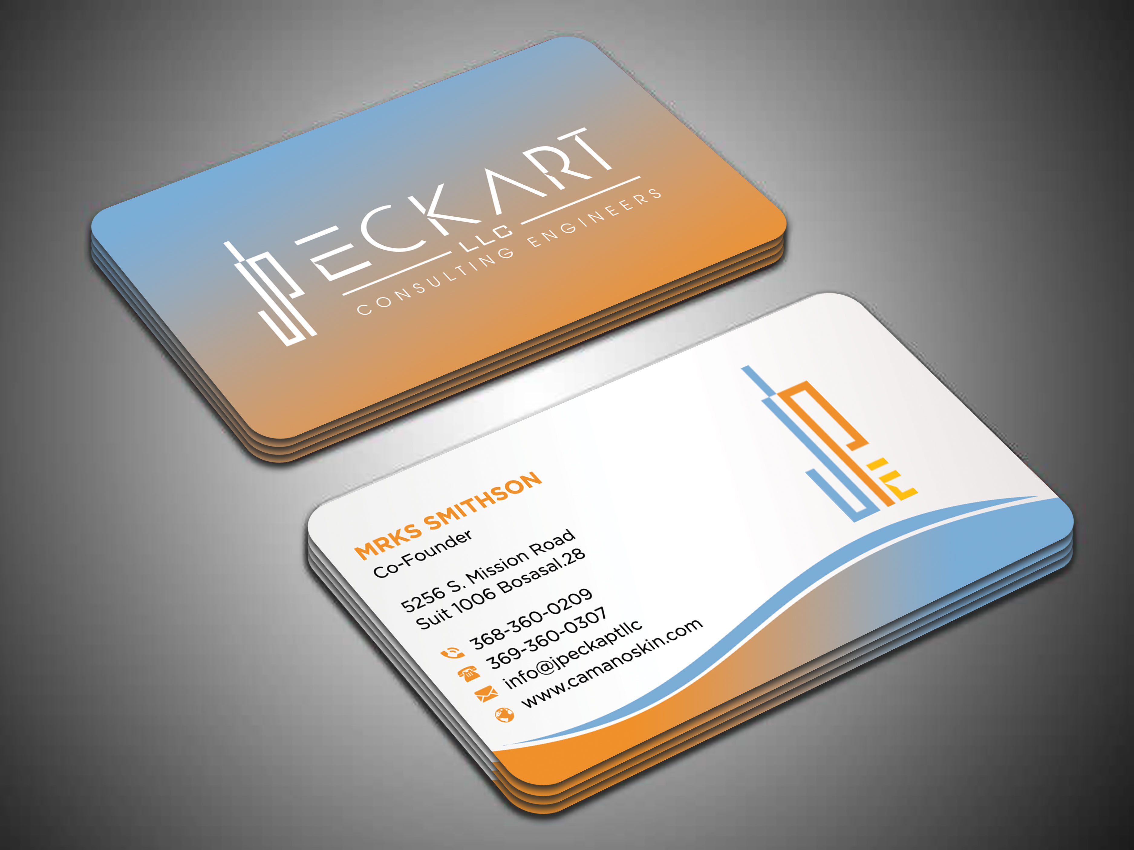 Business Card Design by sadikul islam for JP Eckart, LLC | Design #28137892