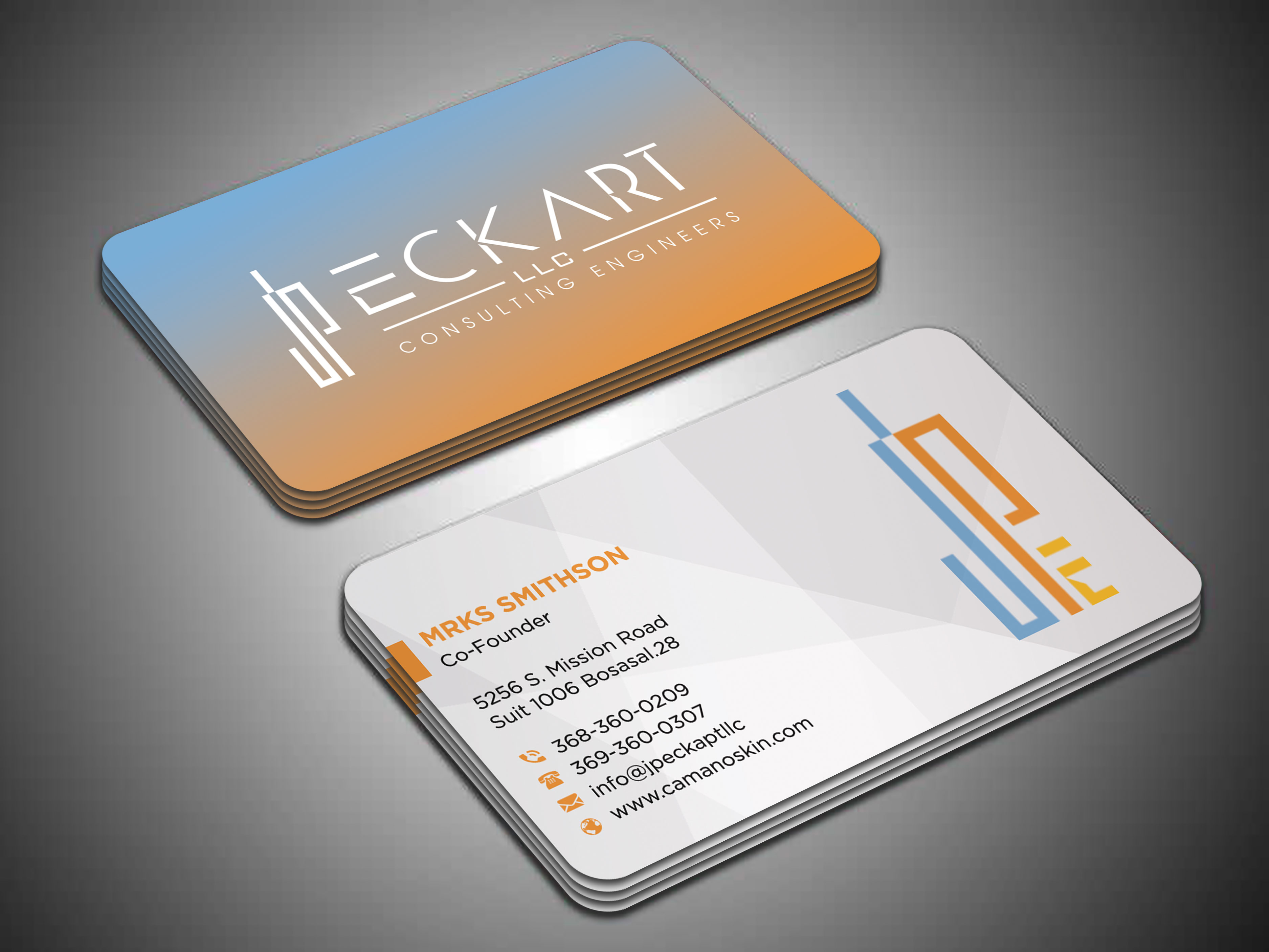 Business Card Design by sadikul islam for JP Eckart, LLC | Design #28137896