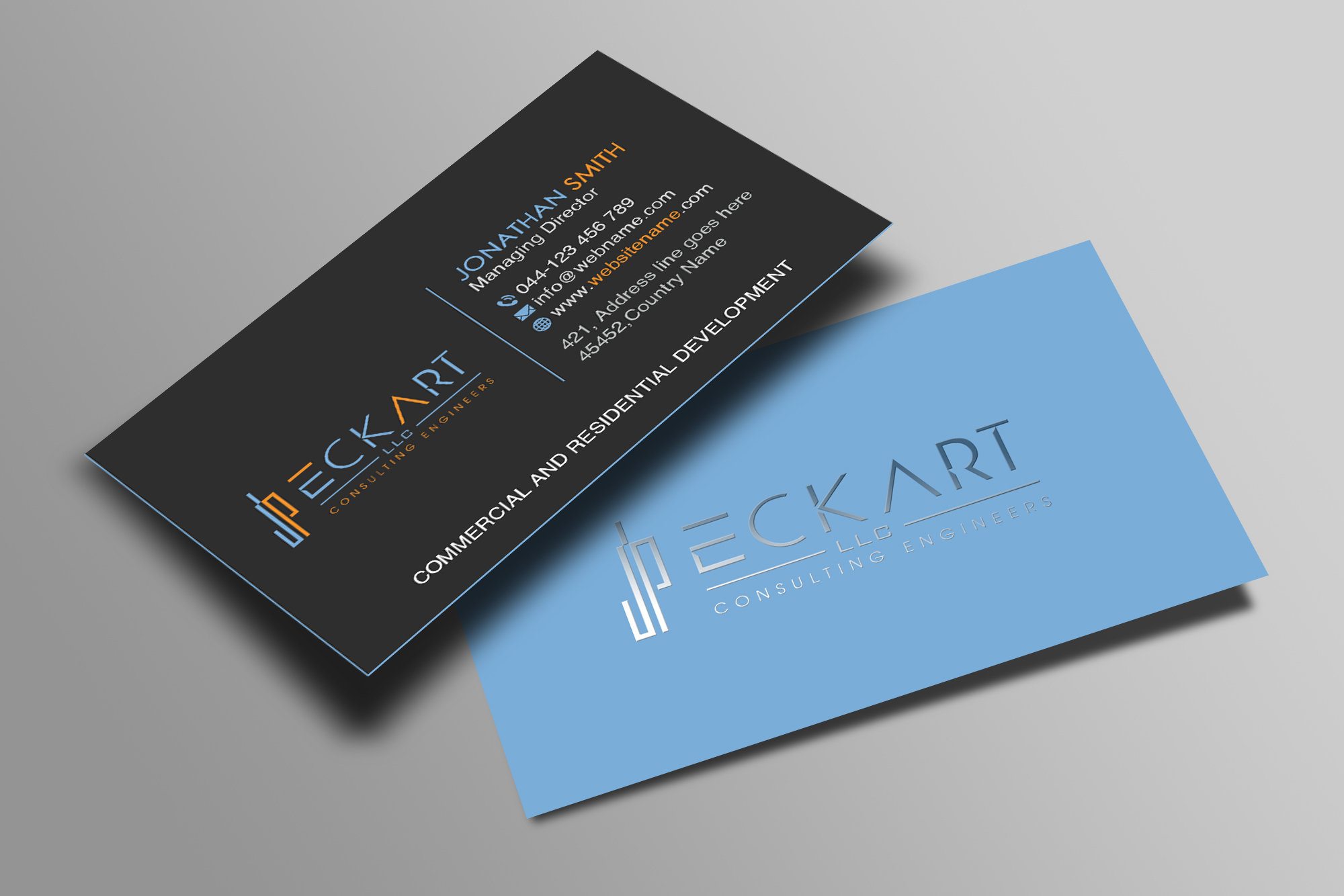 Business Card Design by Creations Box 2015 for JP Eckart, LLC | Design #28135581