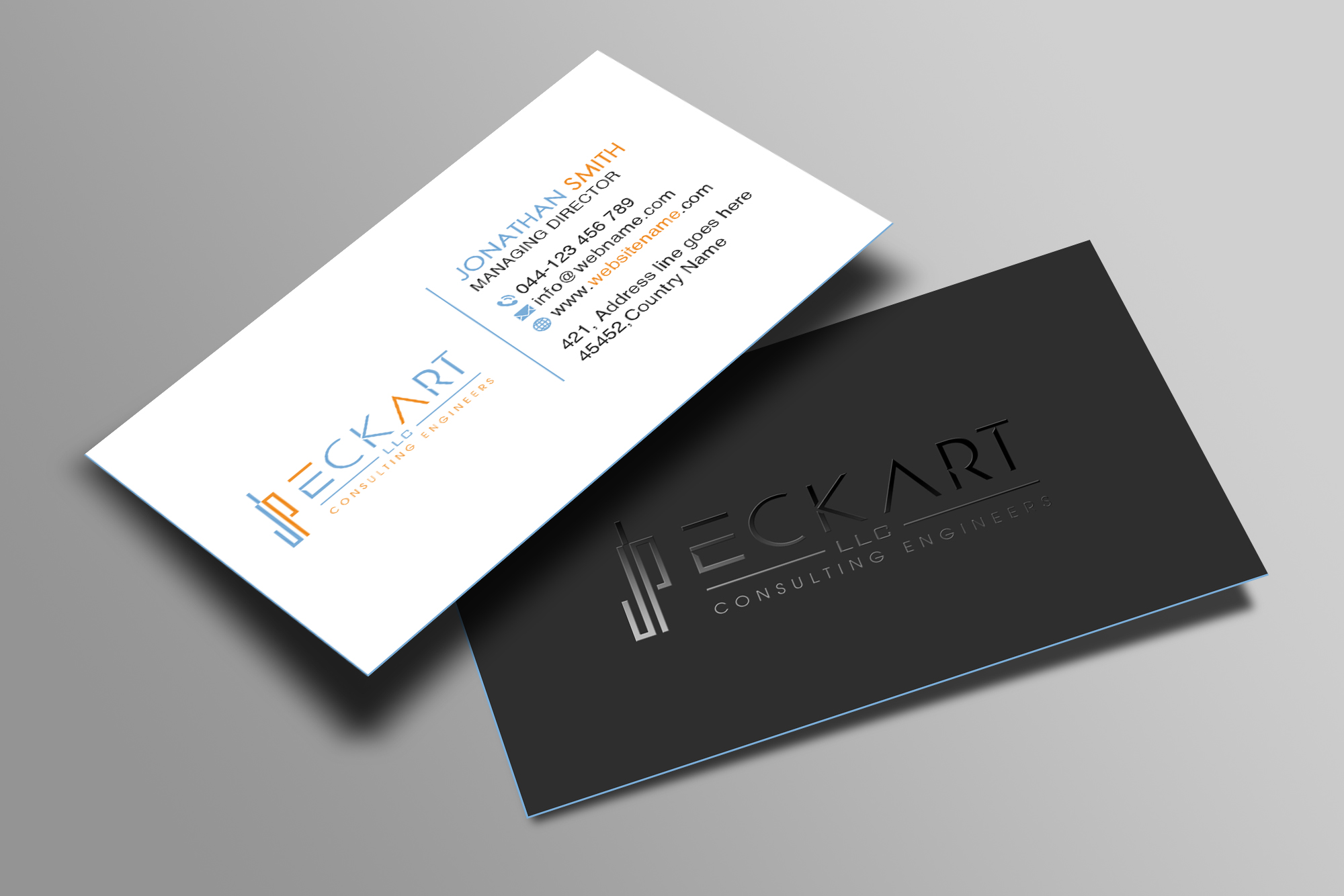 Business Card Design by Creations Box 2015 for JP Eckart, LLC | Design #28135590