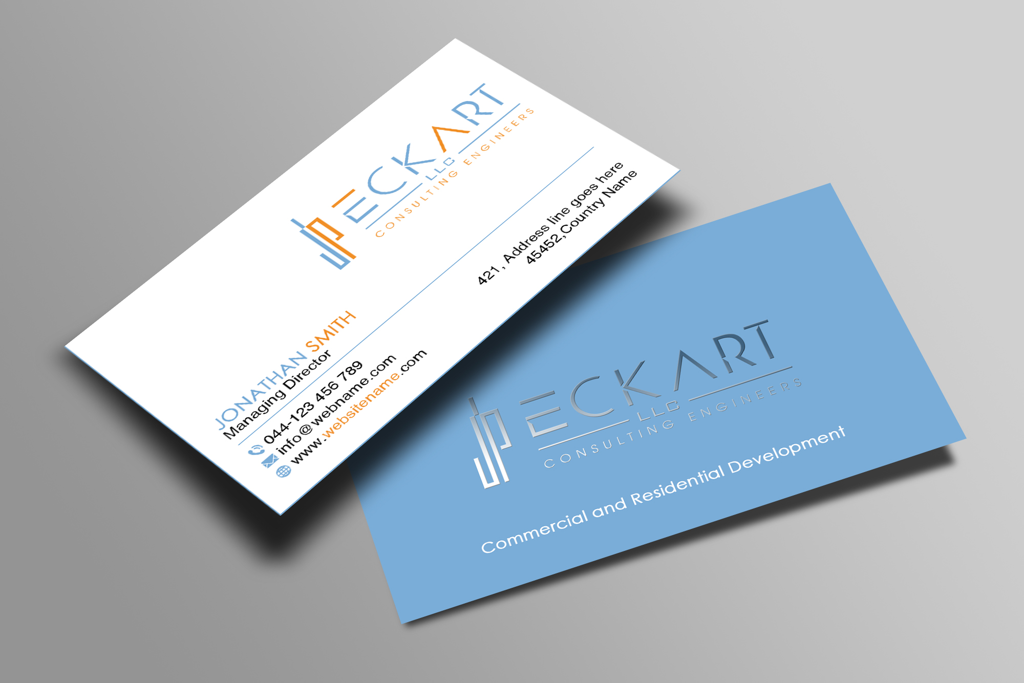 Business Card Design by Creations Box 2015 for JP Eckart, LLC | Design #28135592