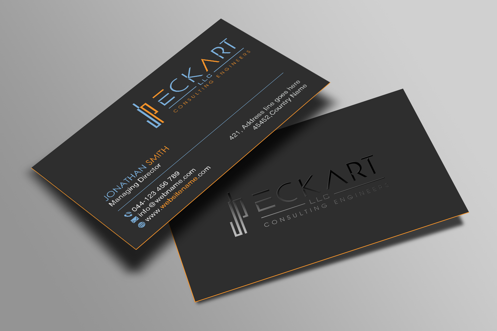 Business Card Design by Creations Box 2015 for JP Eckart, LLC | Design #28135605