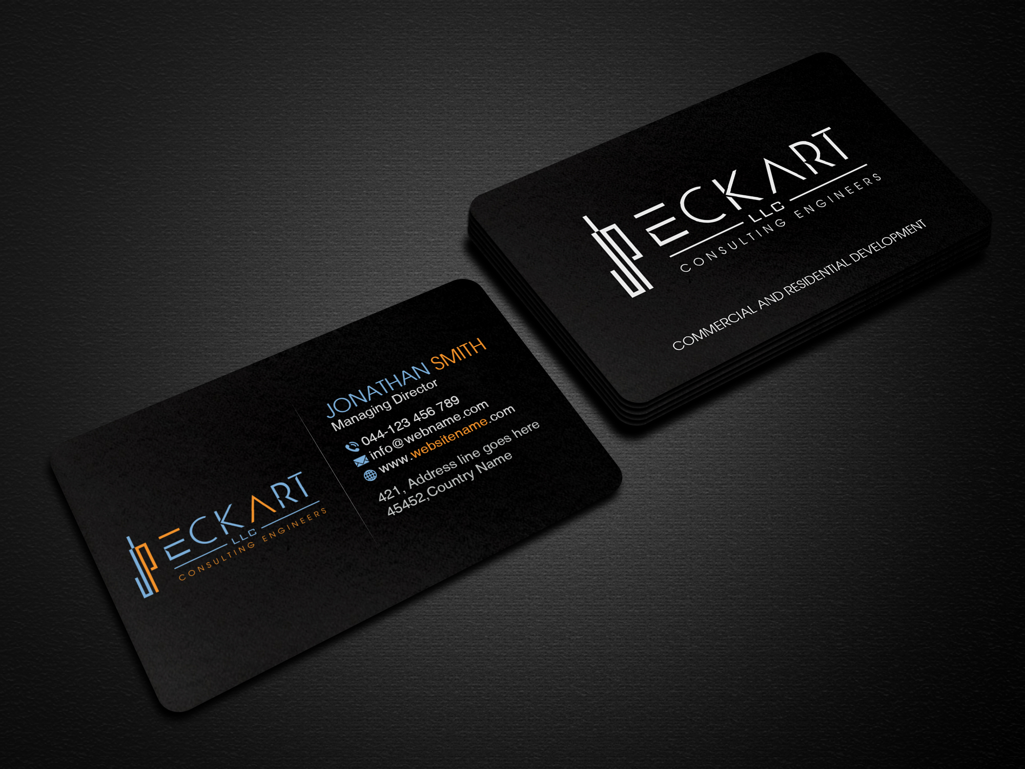 Business Card Design by Creations Box 2015 for JP Eckart, LLC | Design #28135610
