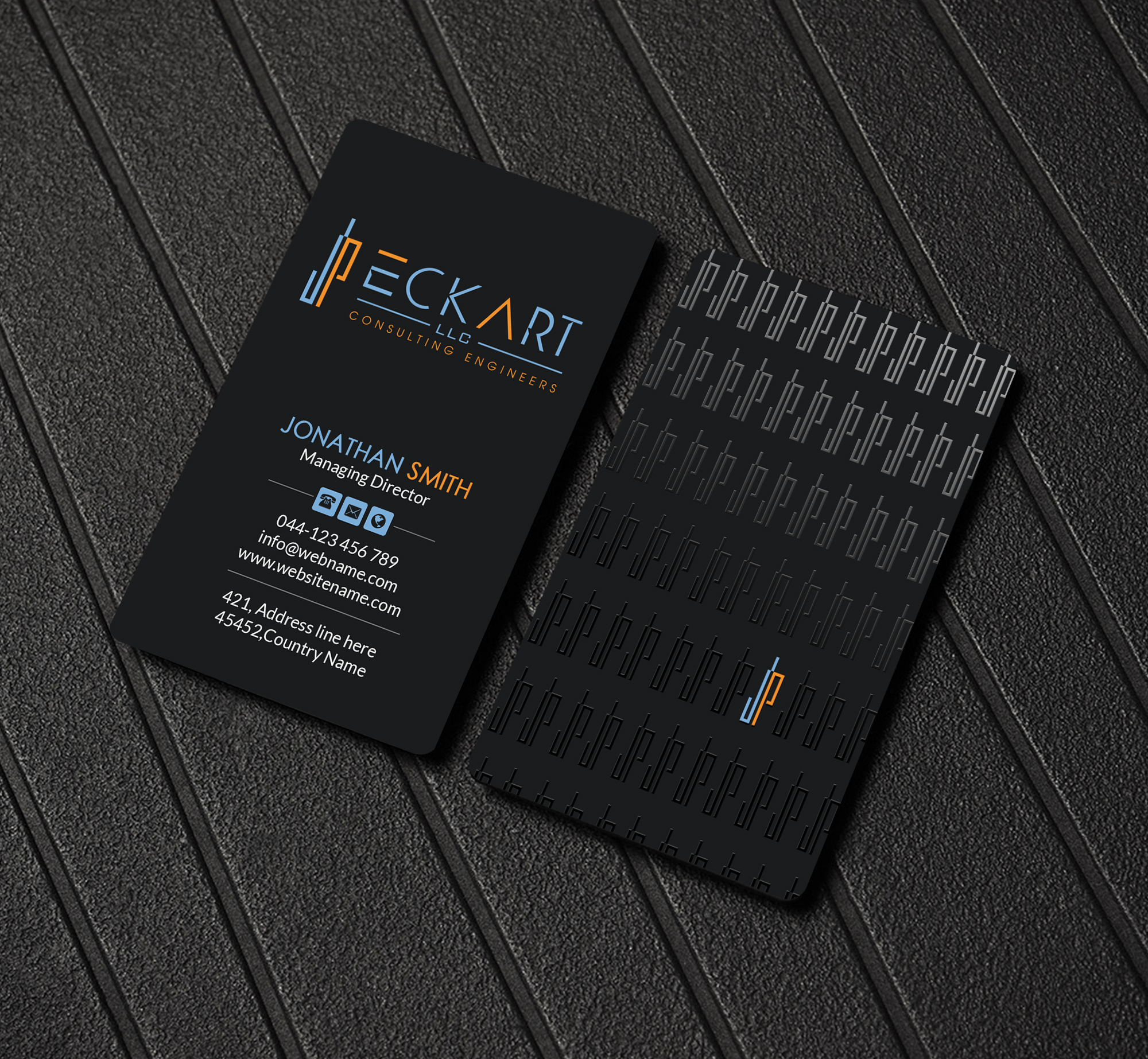 Business Card Design by Creations Box 2015 for JP Eckart, LLC | Design #28135616