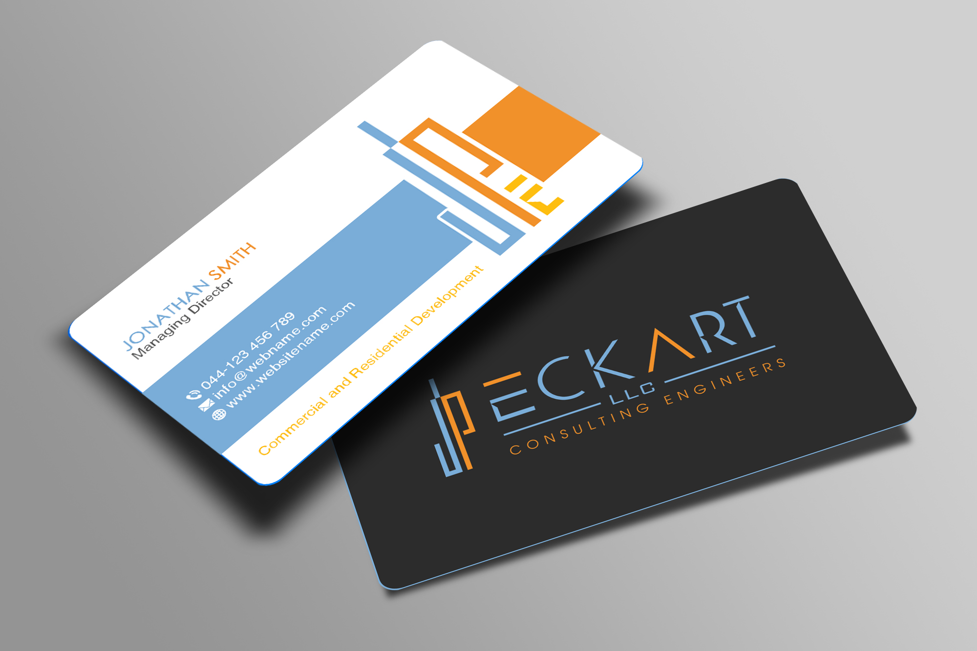 Business Card Design by Creations Box 2015 for JP Eckart, LLC | Design #28136885