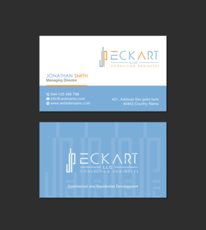 Business Card Design by Creations Box 2015 for JP Eckart, LLC | Design: #28136893