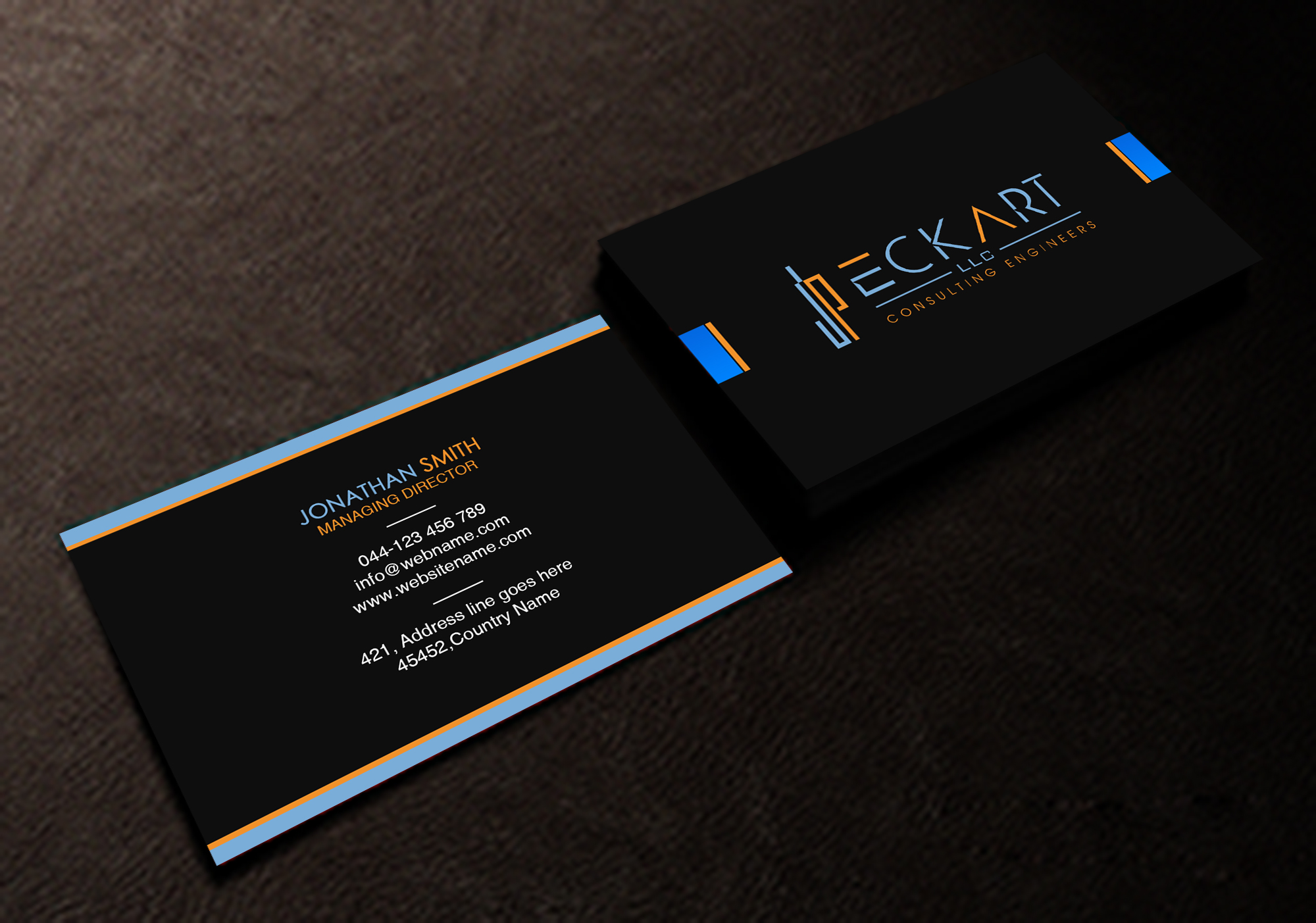 Visitenkarten-Design von Creations Box 2015 für JP Eckart, LLC | Design #28141568