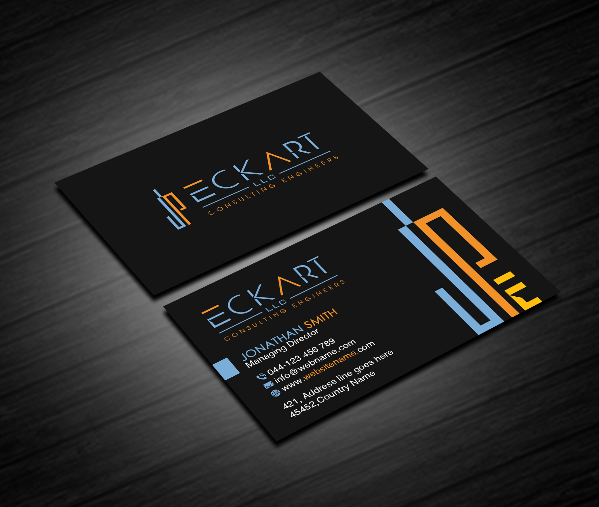 Business Card Design by Creations Box 2015 for JP Eckart, LLC | Design #28141581
