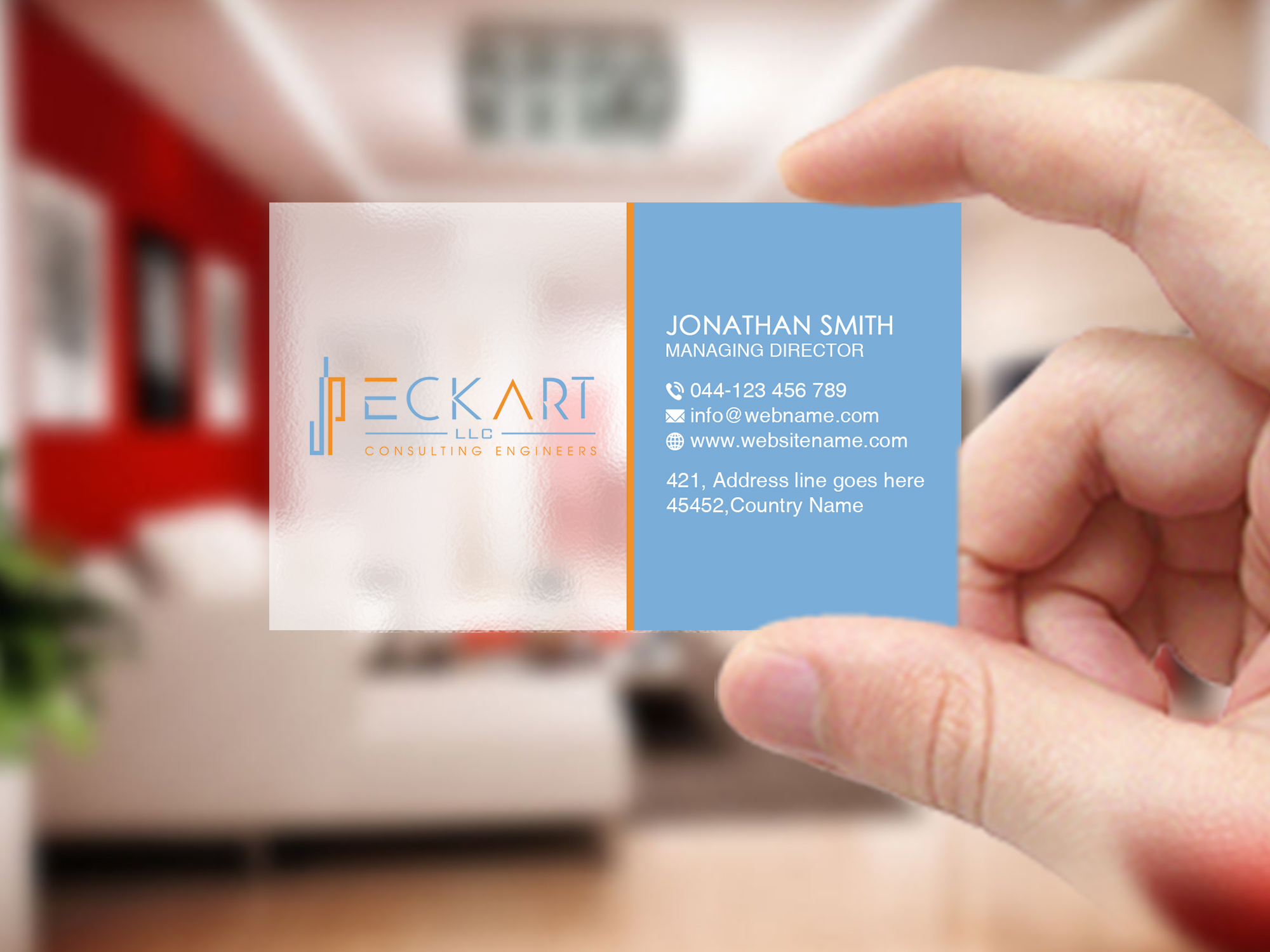Business Card Design by Creations Box 2015 for JP Eckart, LLC | Design #28141598